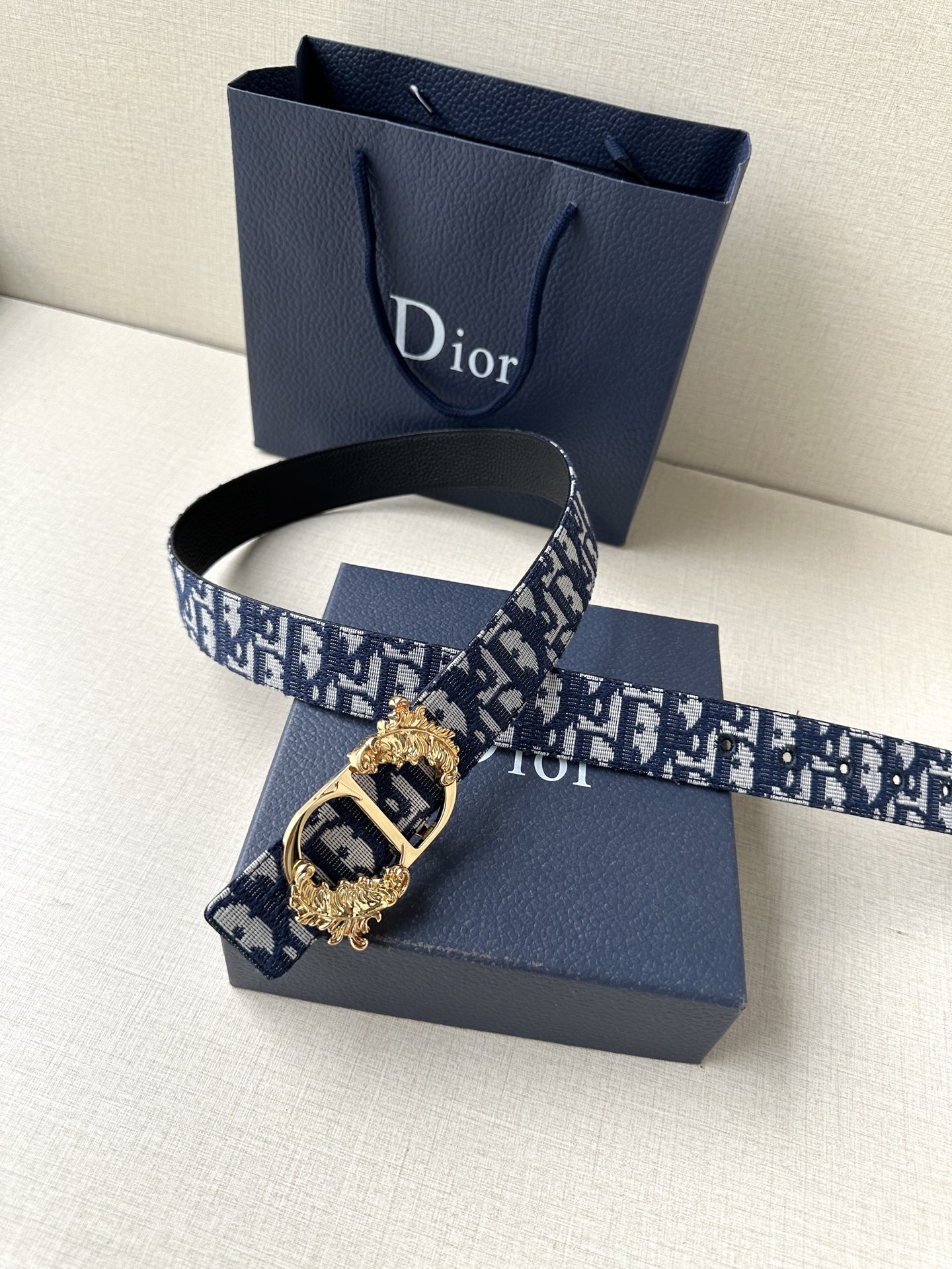 Basic Belt Cow Leather Black M-l