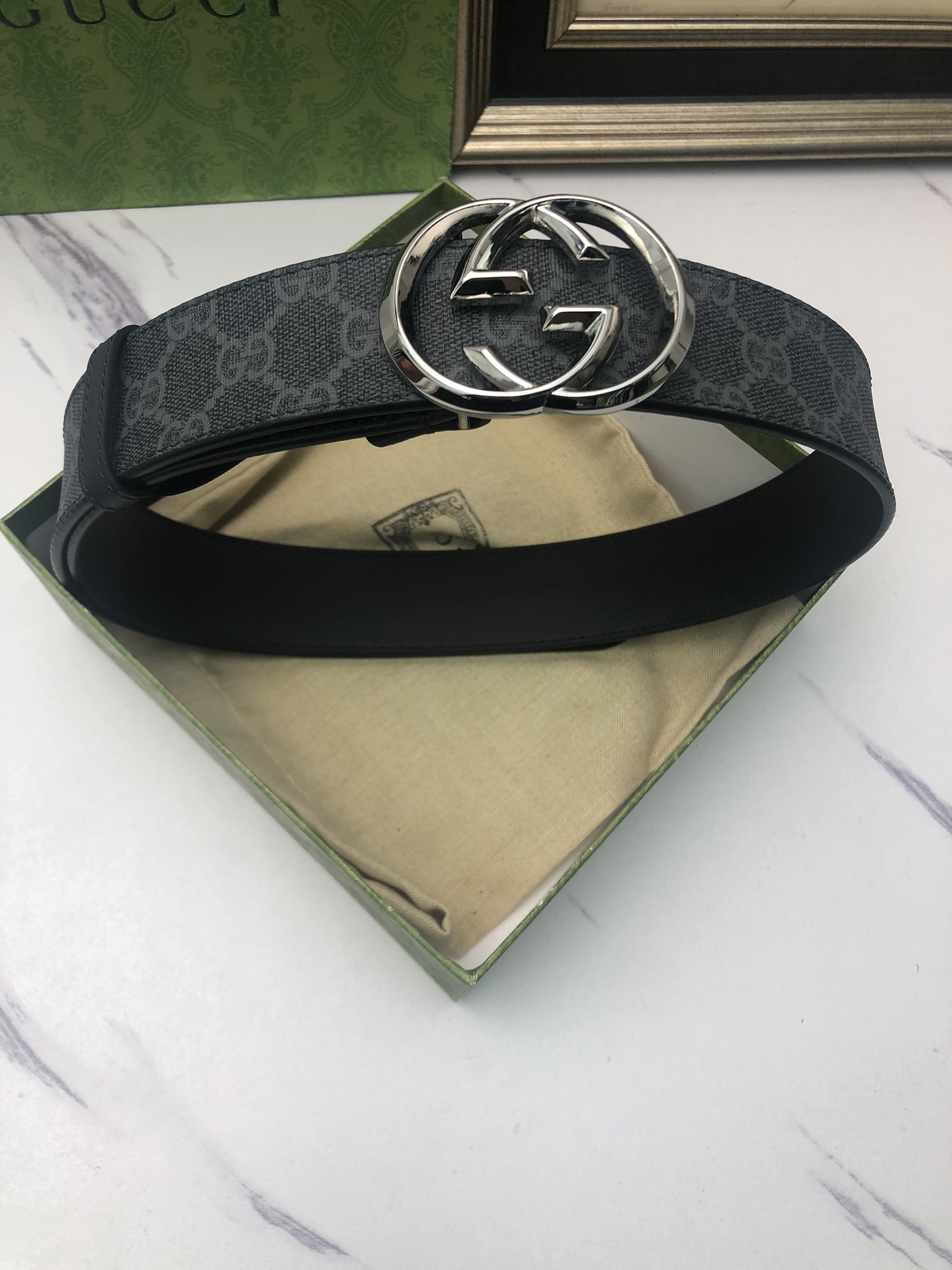 Gucci Basic Belt Cow Leather