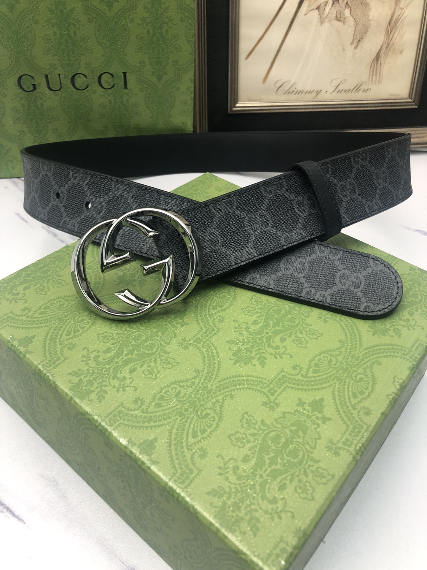 Gucci Basic Belt Cow Leather