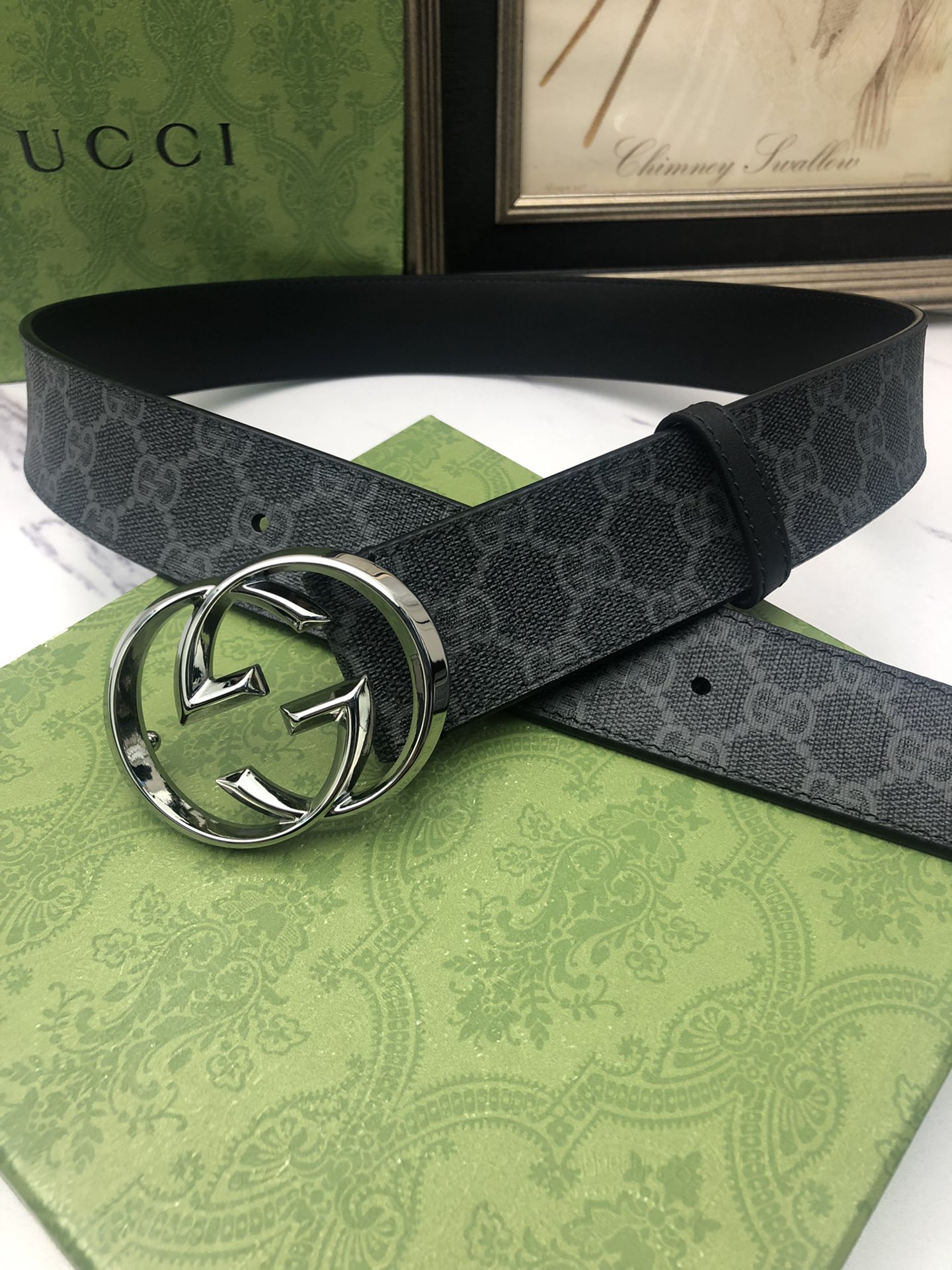 Gucci Basic Belt Cow Leather