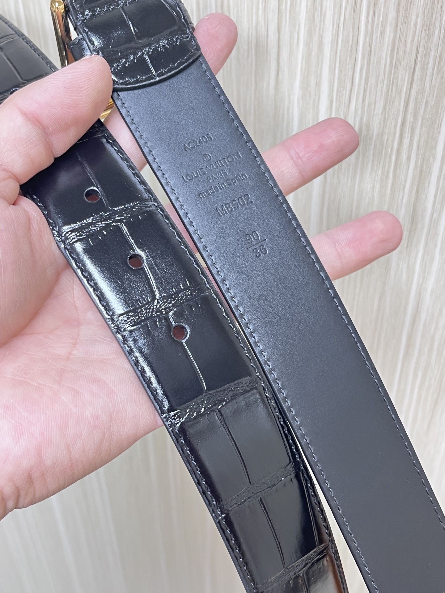 Basic Belt Cow Leather 5mm-l