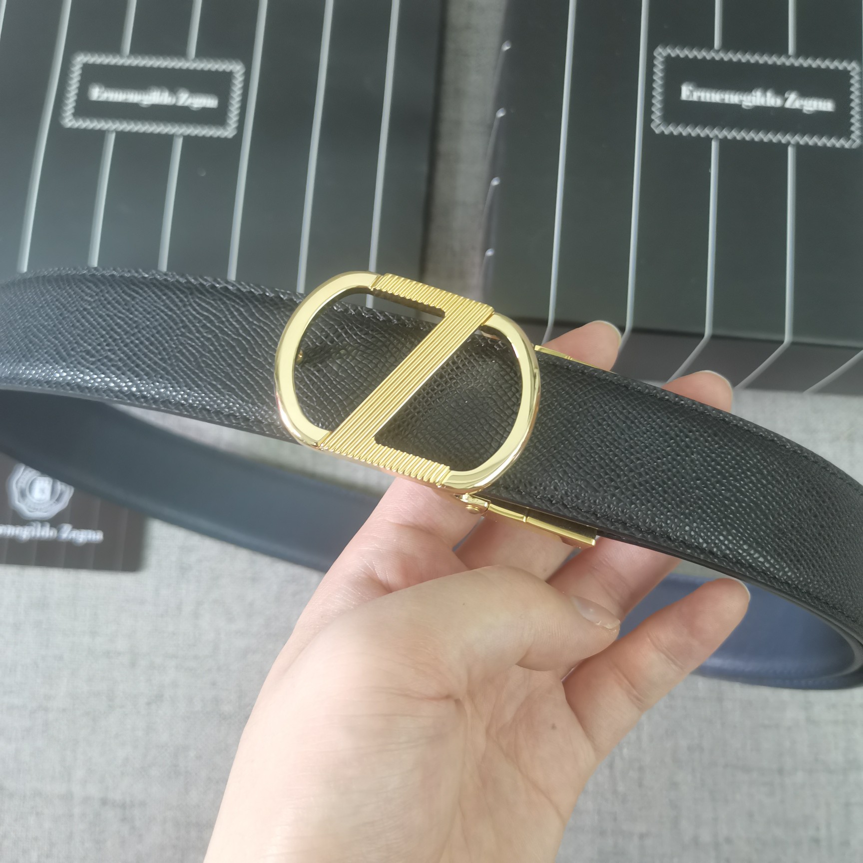 Dior Male Basic Belt Cow Leather 35mm-m-l