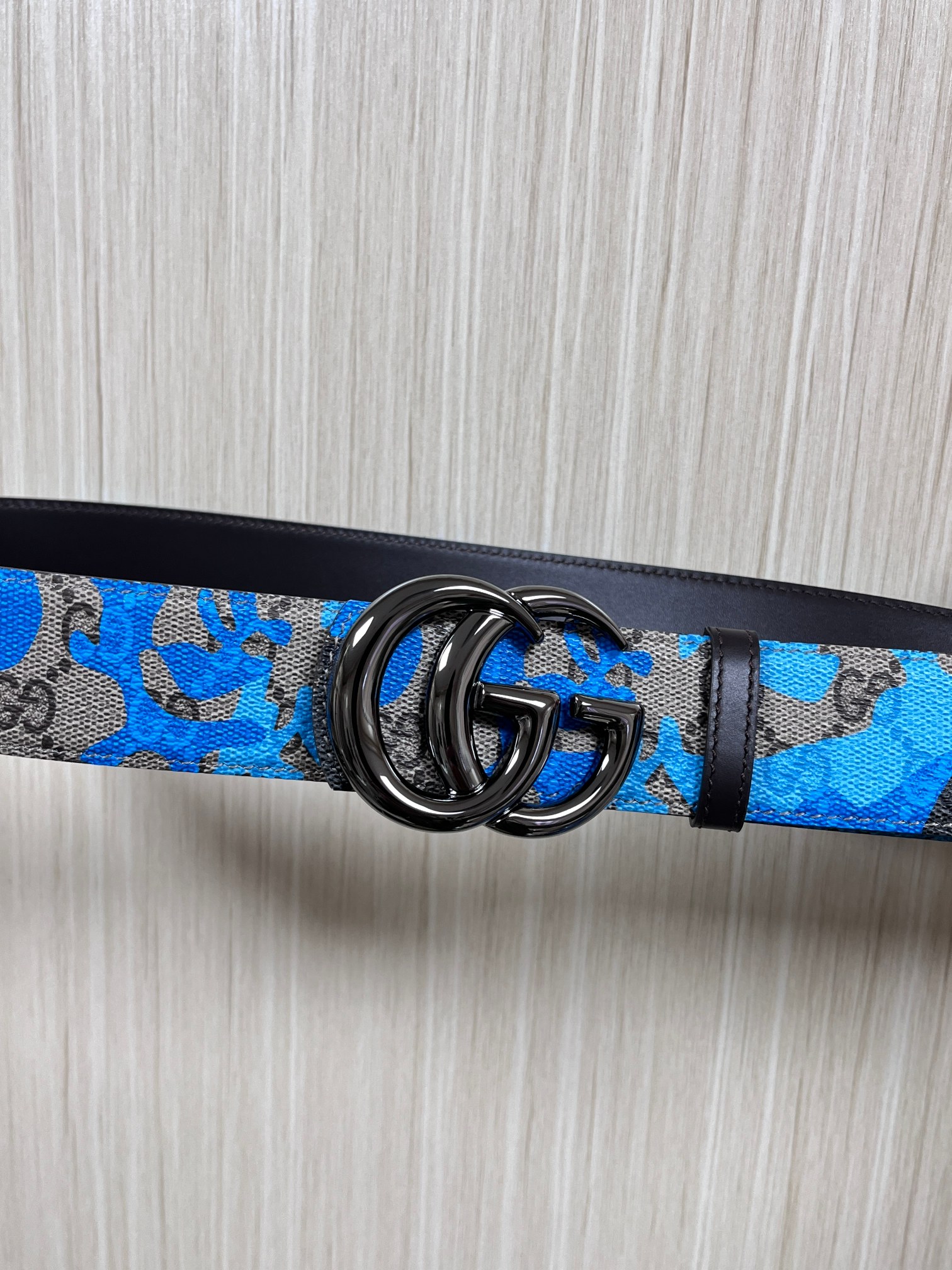 Gucci Basic Belt Blue M