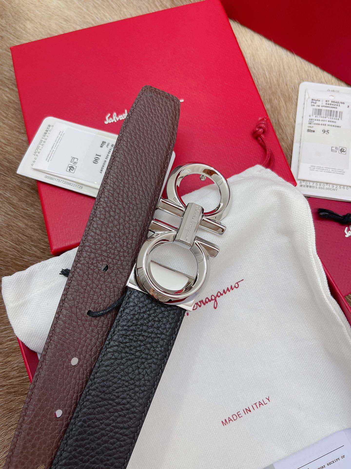 Salvatore Ferragamo Male Basic Belt M