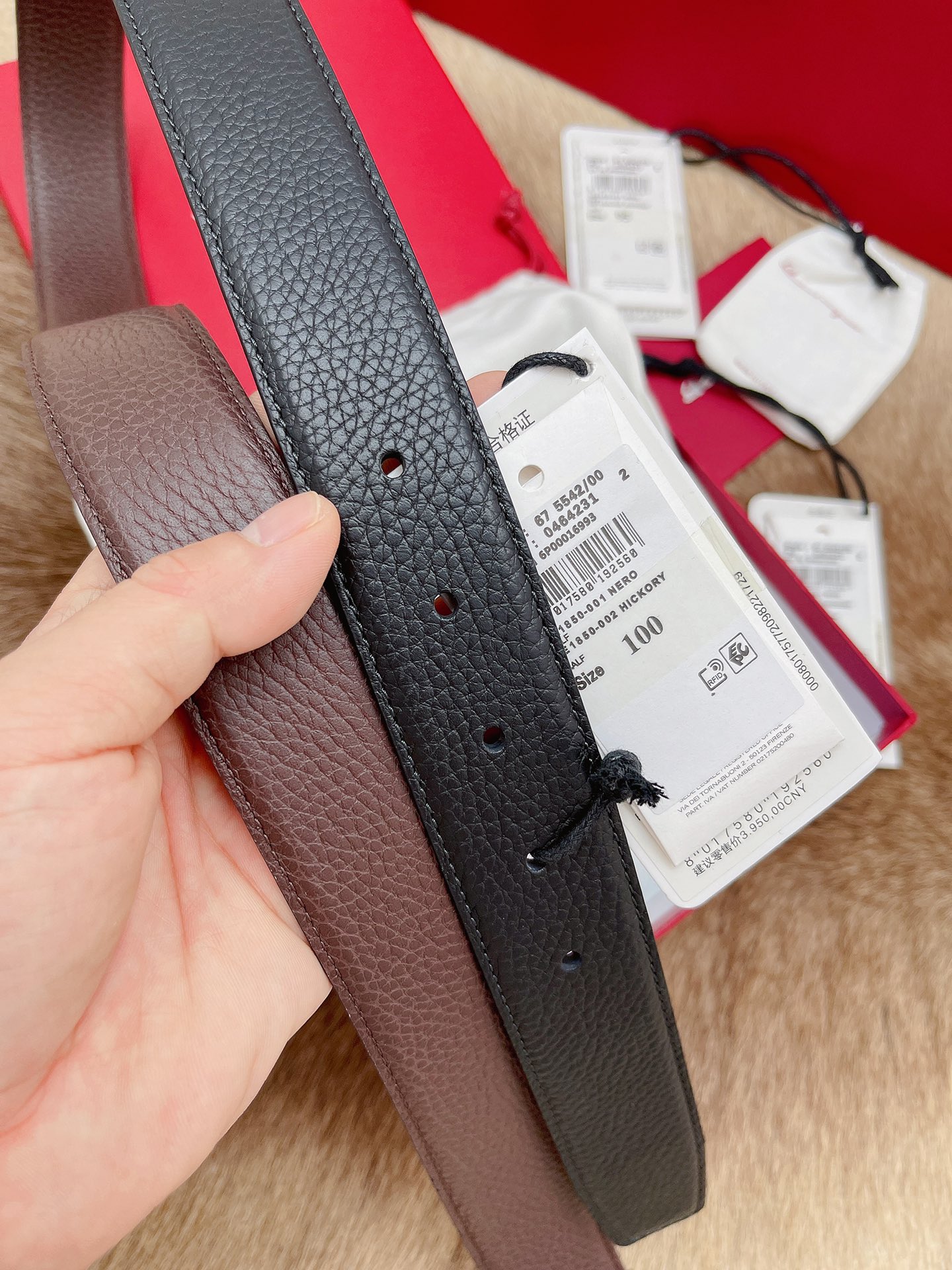 Salvatore Ferragamo Male Basic Belt M