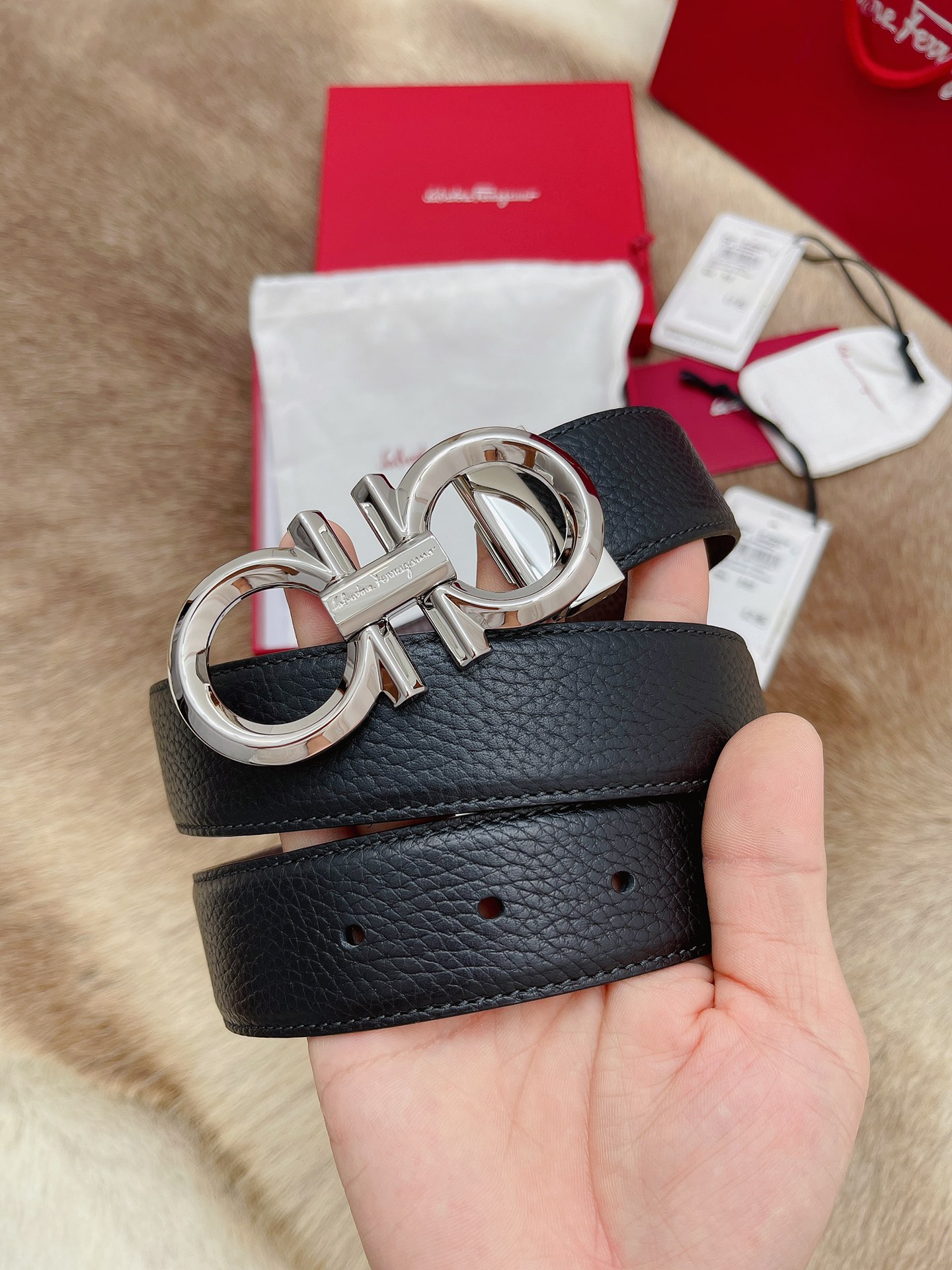 Salvatore Ferragamo Male Basic Belt M