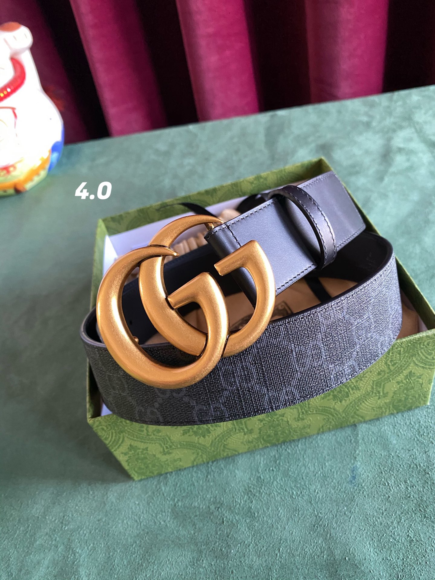 Gucci Basic Belt Cow Leather S-m