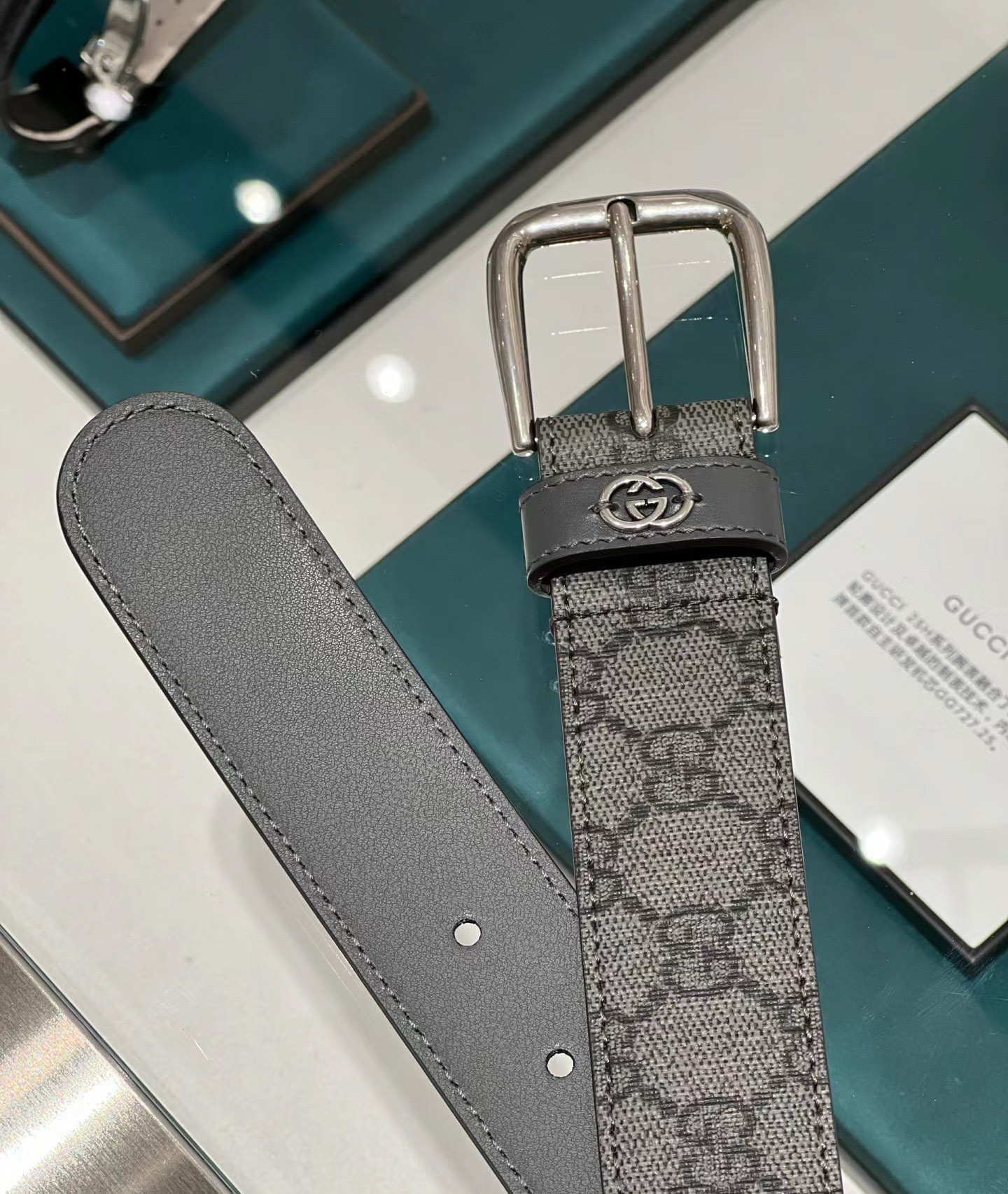 Gucci Male Leather Belt S-m-l
