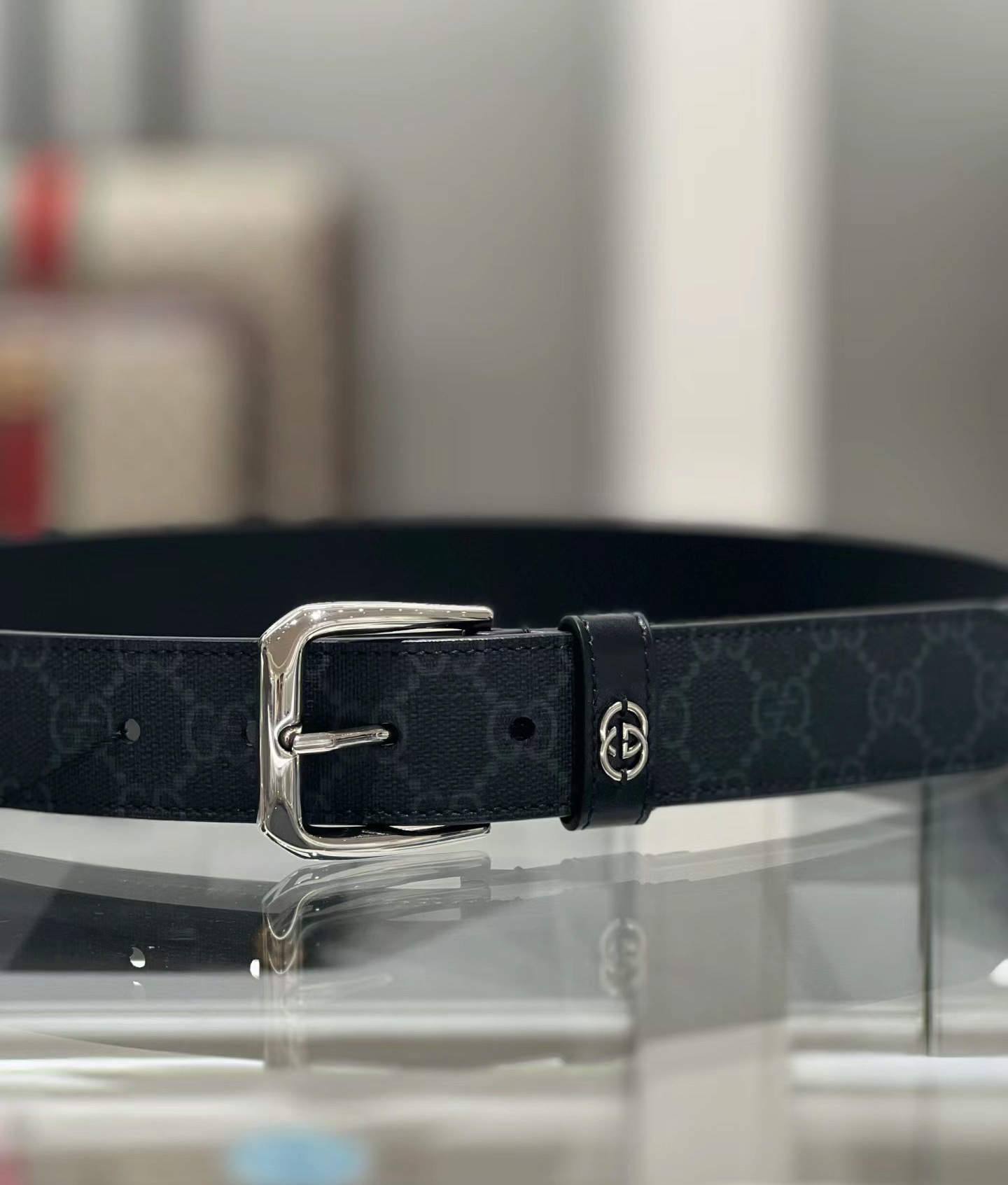 Gucci Male Leather Belt S-m-l