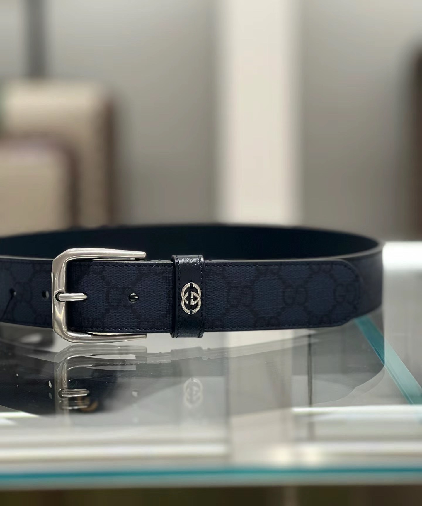 Gucci Male Leather Belt S-m-l