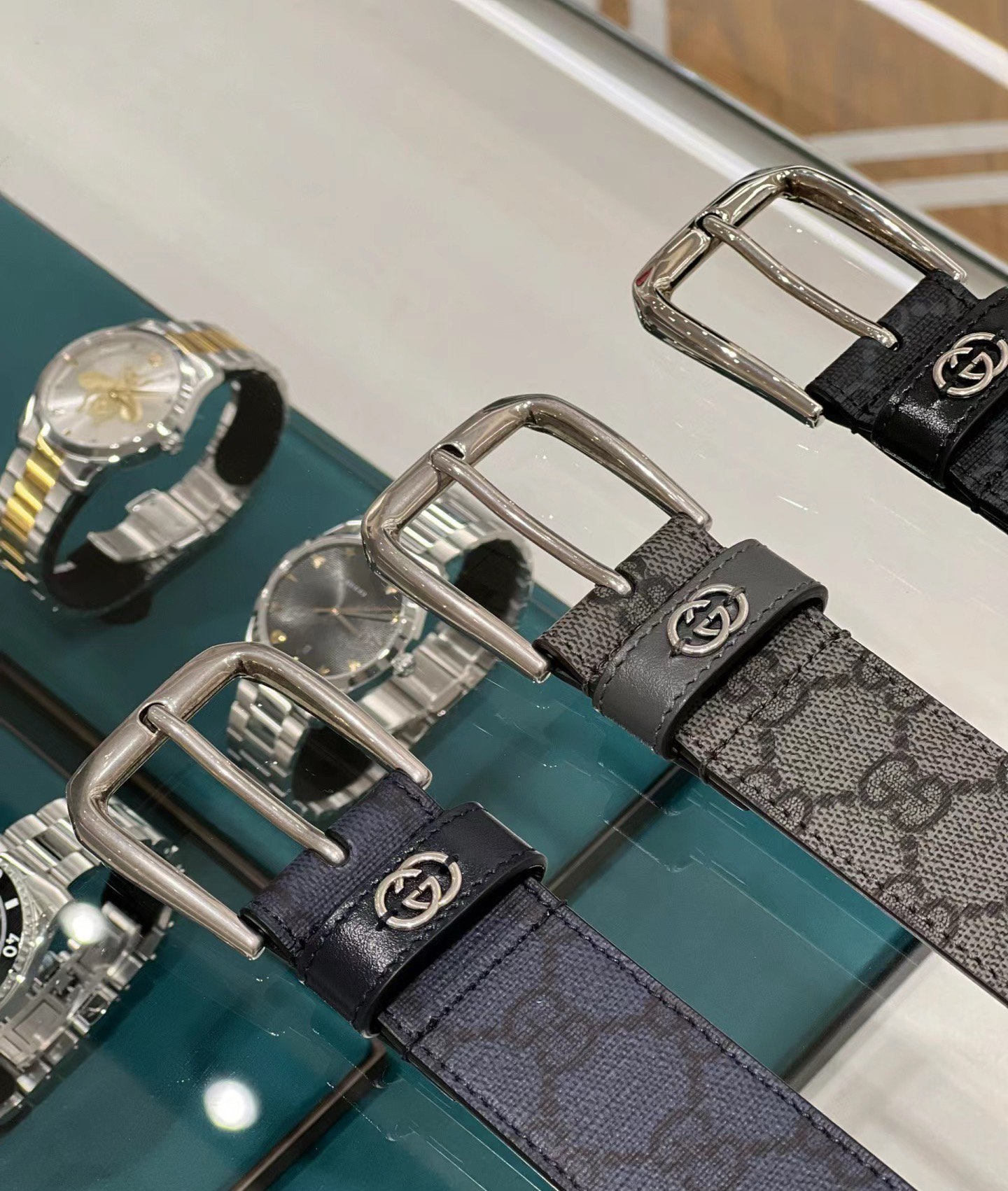 Gucci Male Leather Belt S-m-l