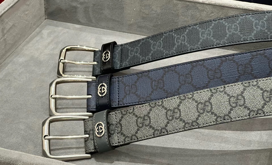 Gucci Male Leather Belt S-m-l