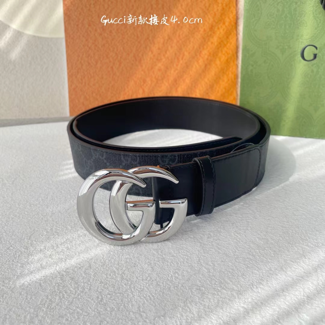 Gucci Basic Belt Cow Leather M