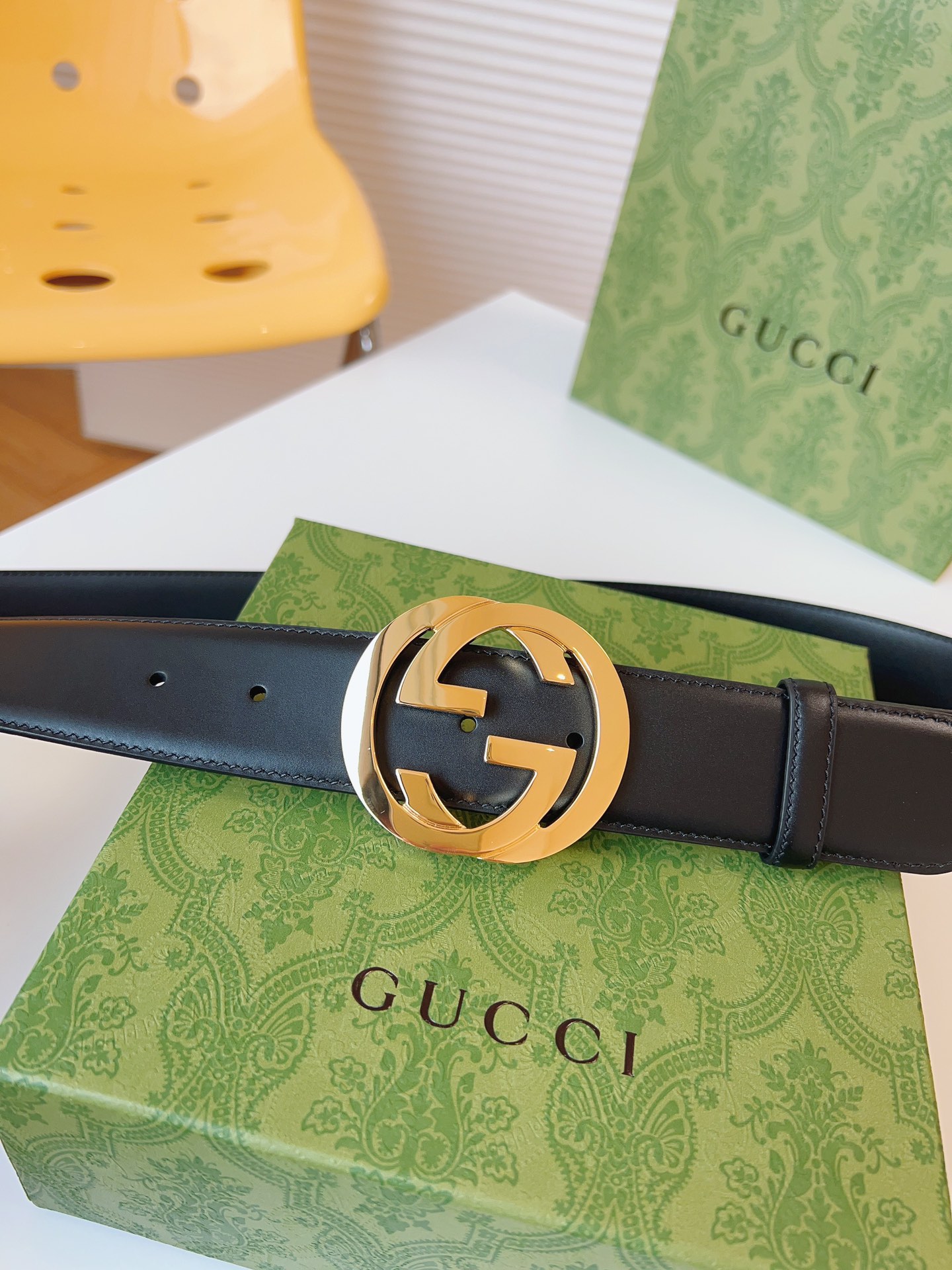 Gucci Basic Belt Black M