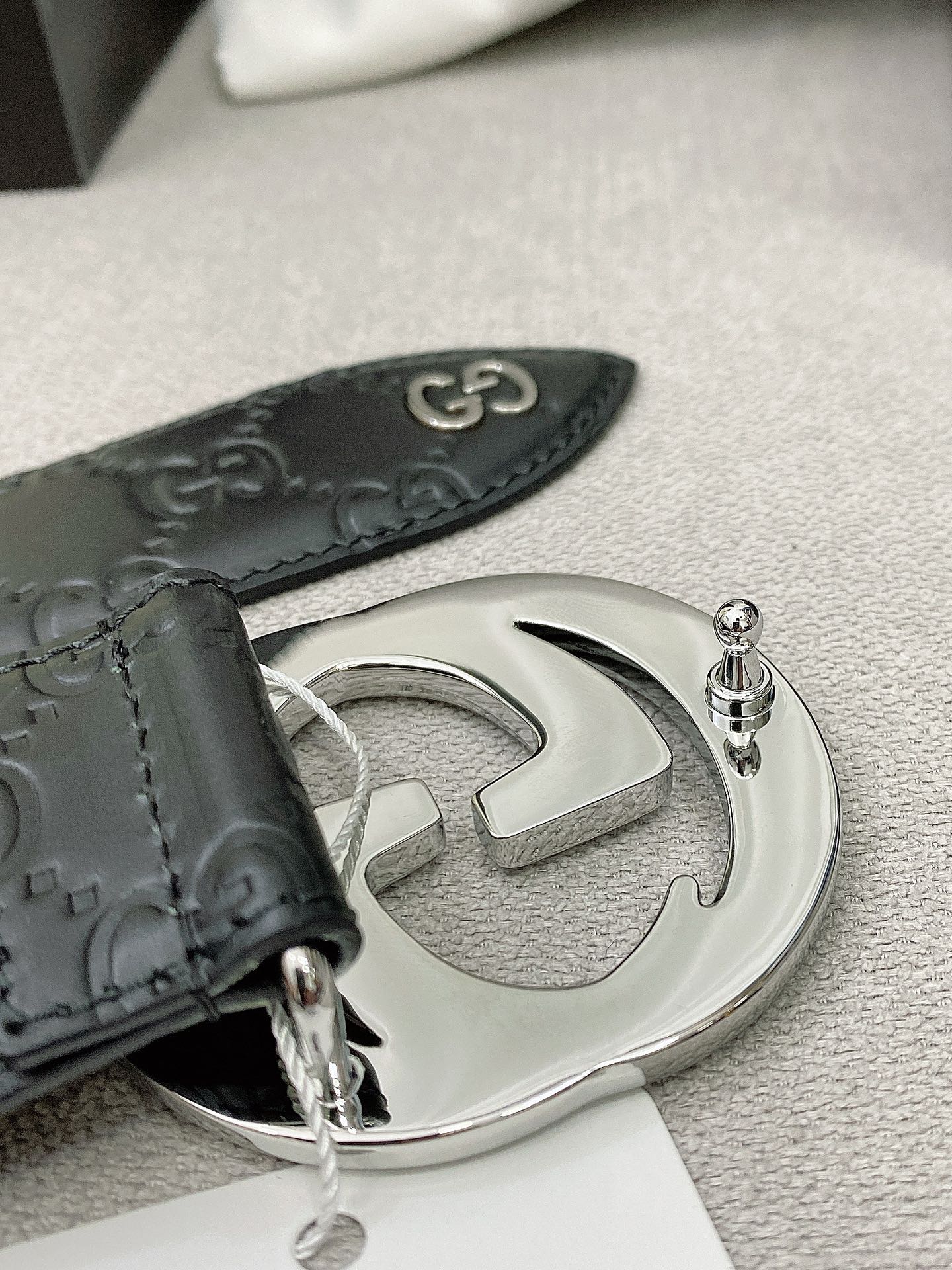 Gucci Leather Belt Top Grain Leather M