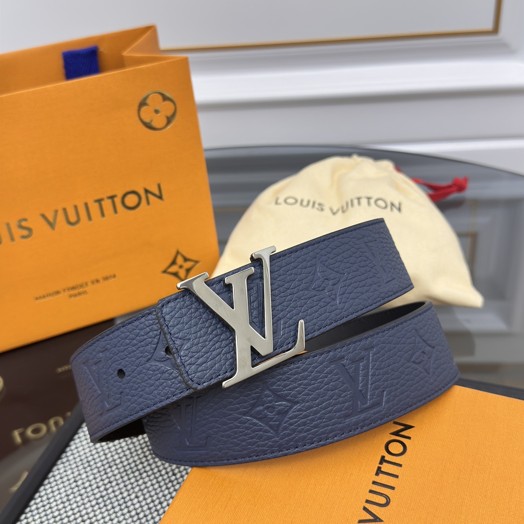 Louis Vuitton Basic Belt Cow Leather M-l