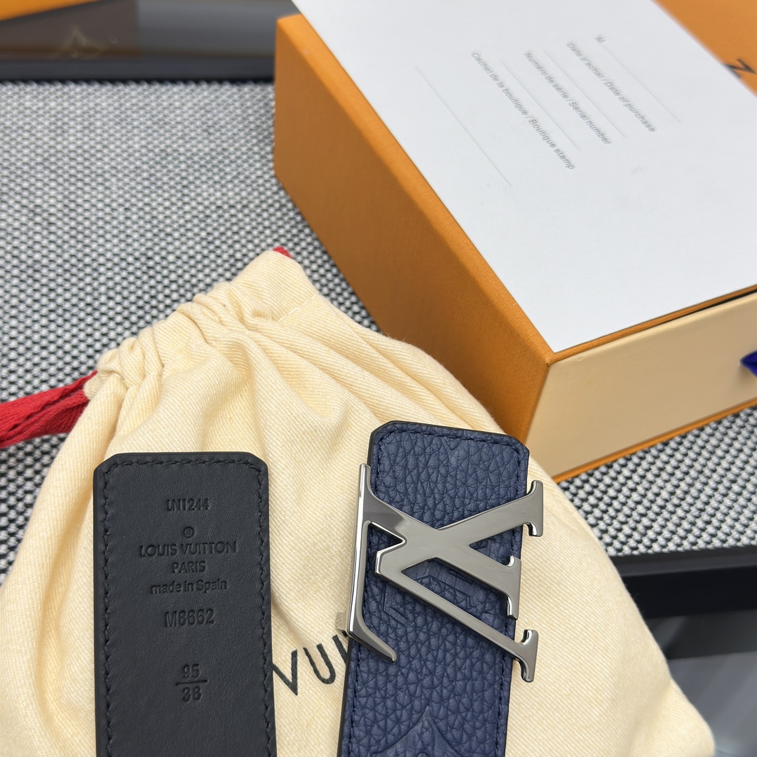 Louis Vuitton Basic Belt Cow Leather M-l