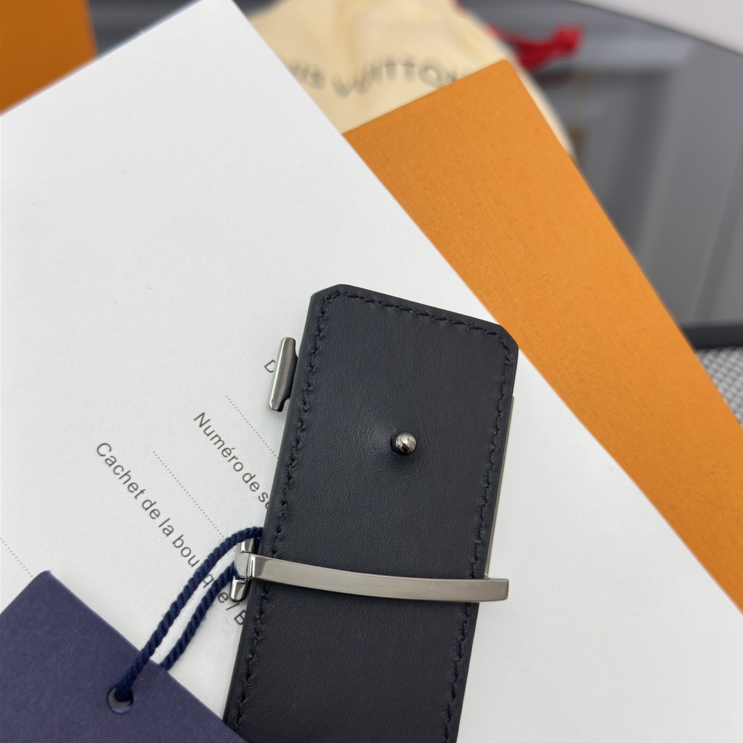 Louis Vuitton Basic Belt Cow Leather M-l