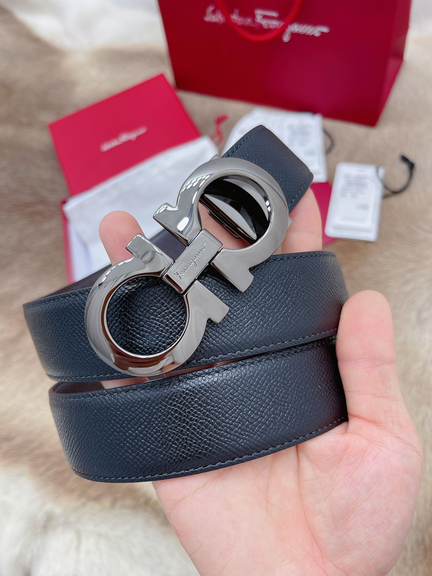 Salvatore Ferragamo Basic Belt S-m-l