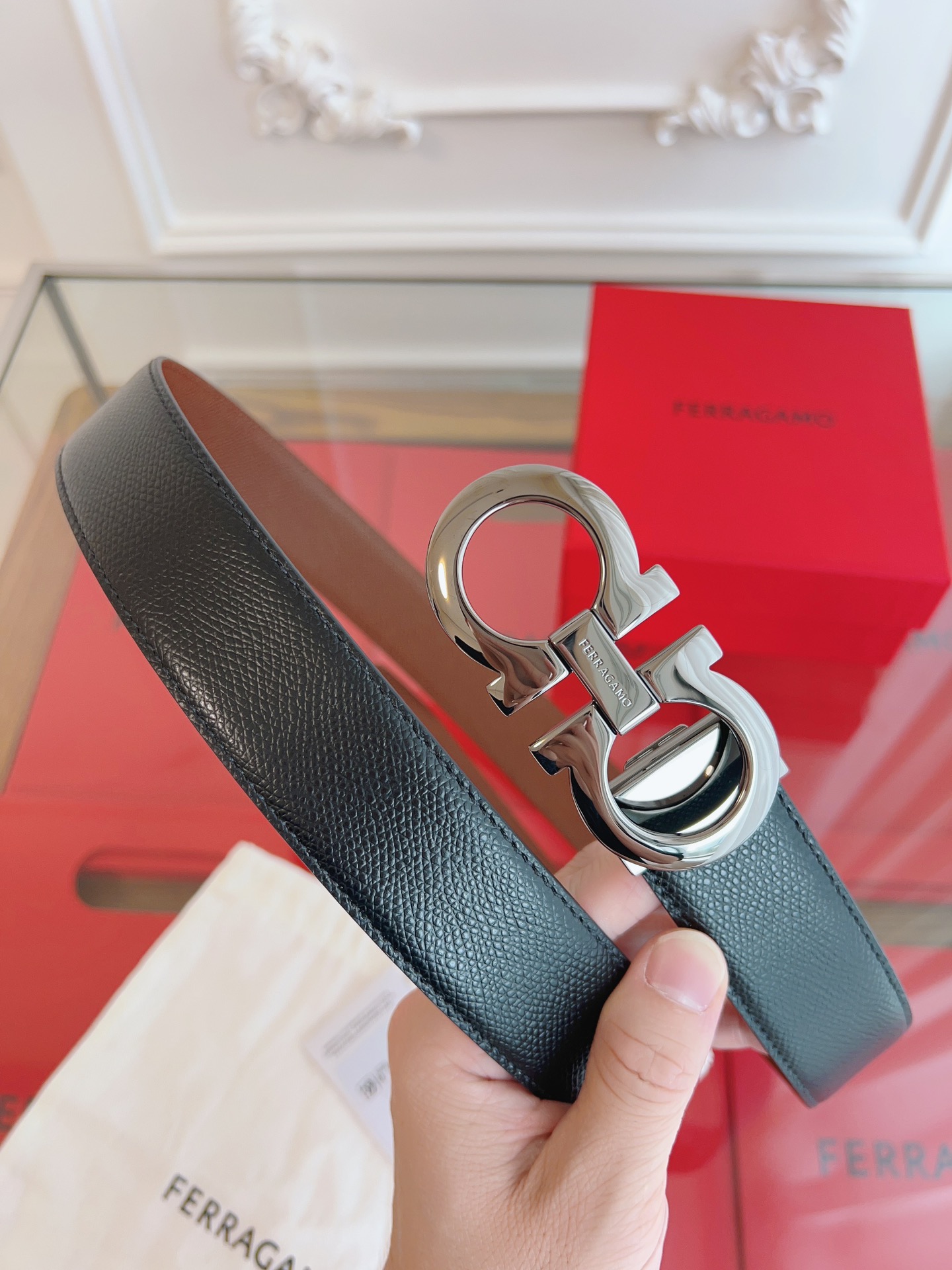 Salvatore Ferragamo Basic Belt M