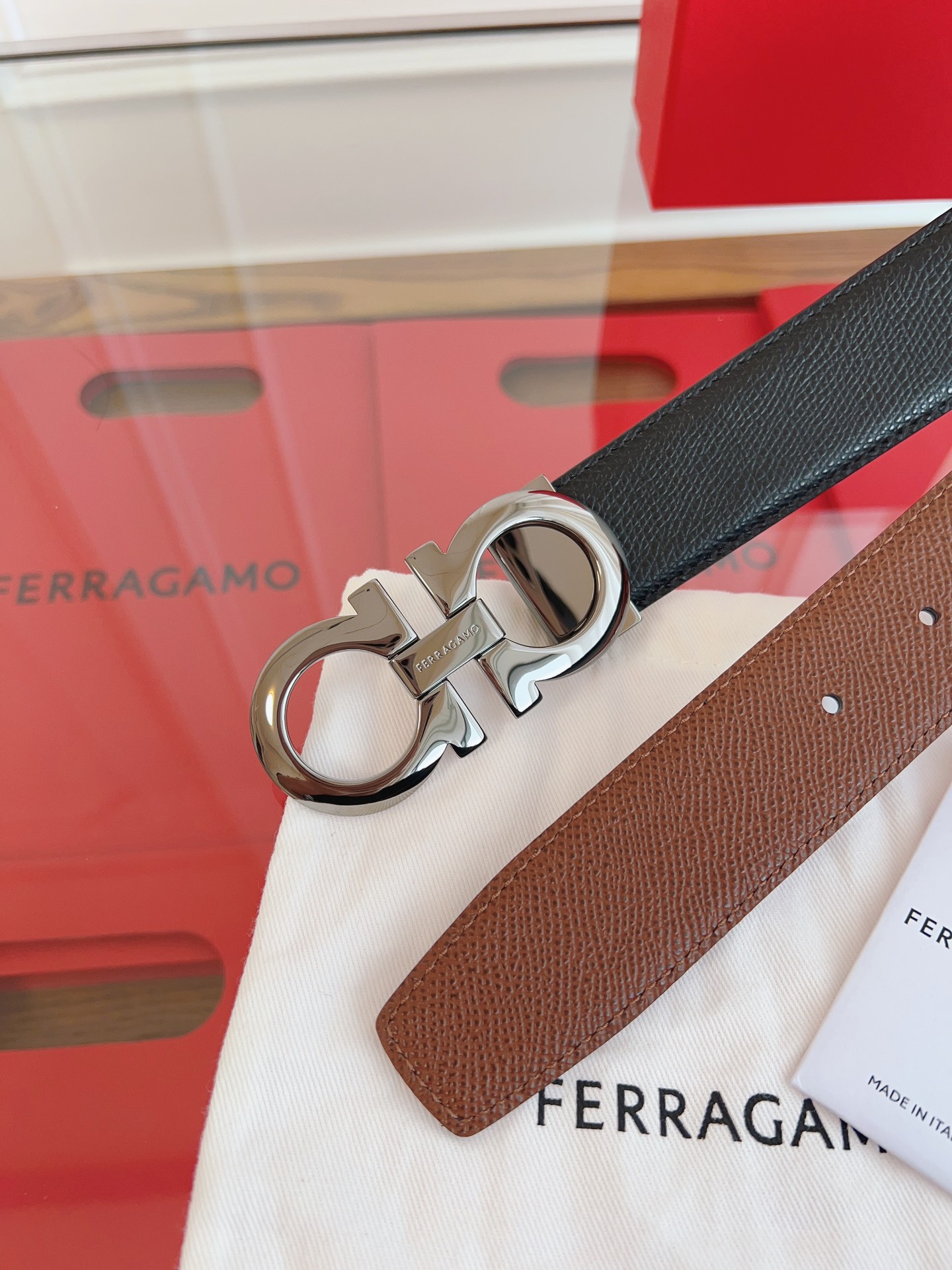 Salvatore Ferragamo Basic Belt M