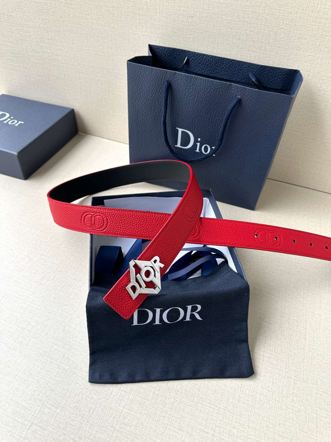 Basic Belt Cow Leather Black M