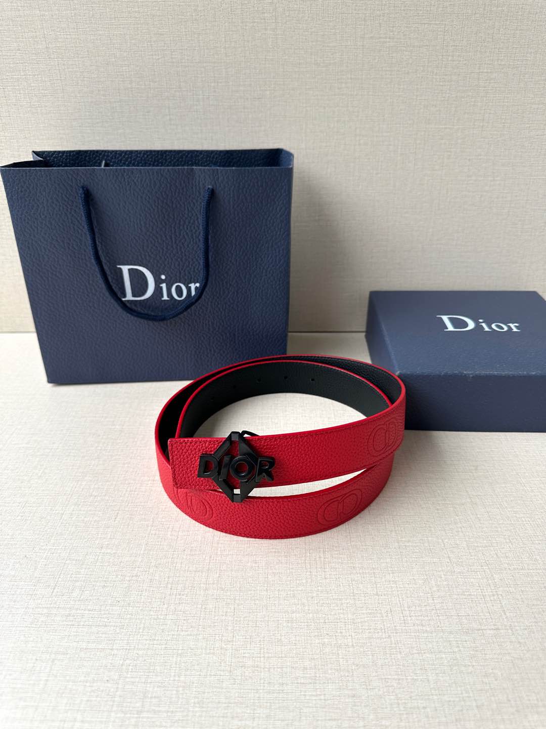 Basic Belt Cow Leather Black M