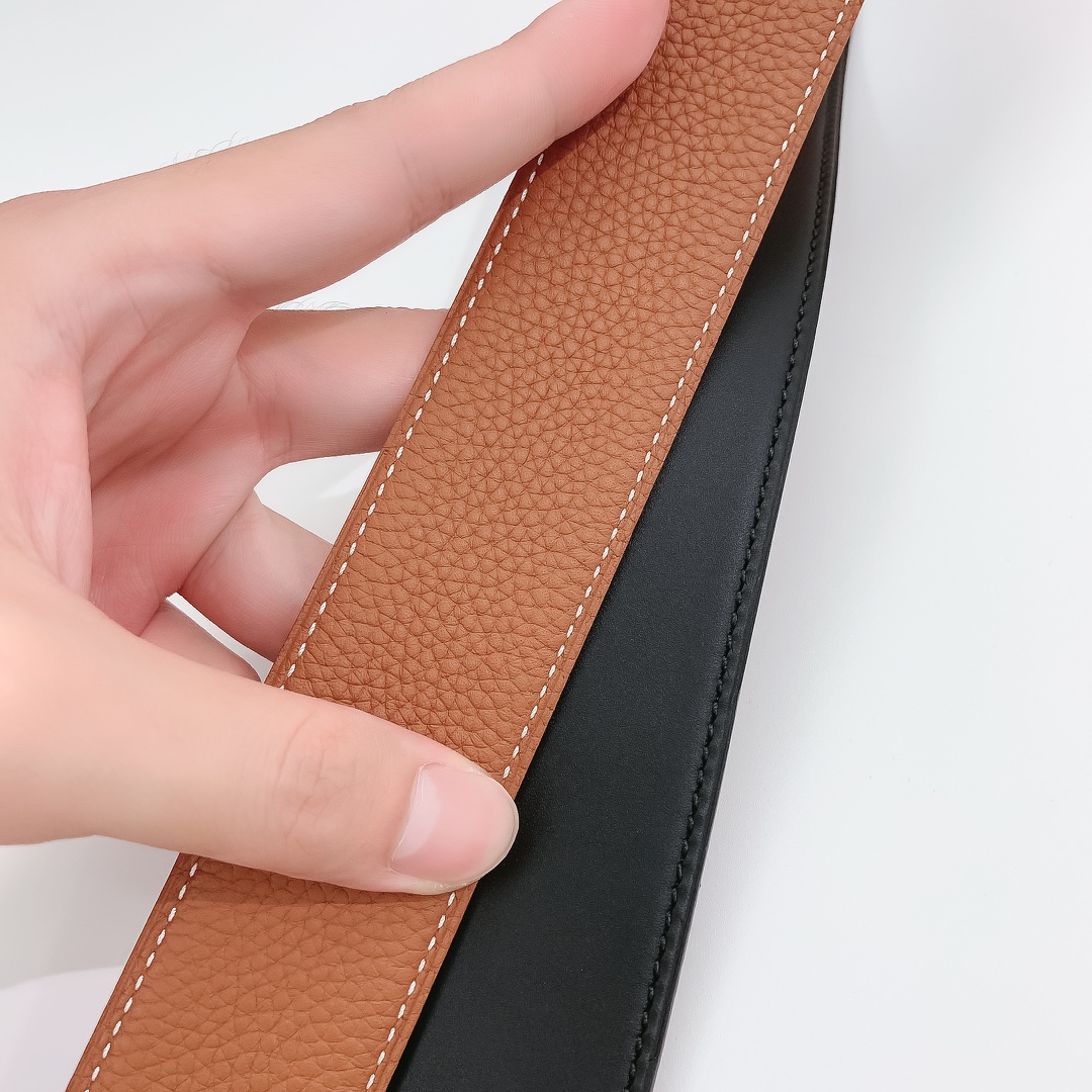 Hermès Basic Belt Cow Leather 38mm-s-m