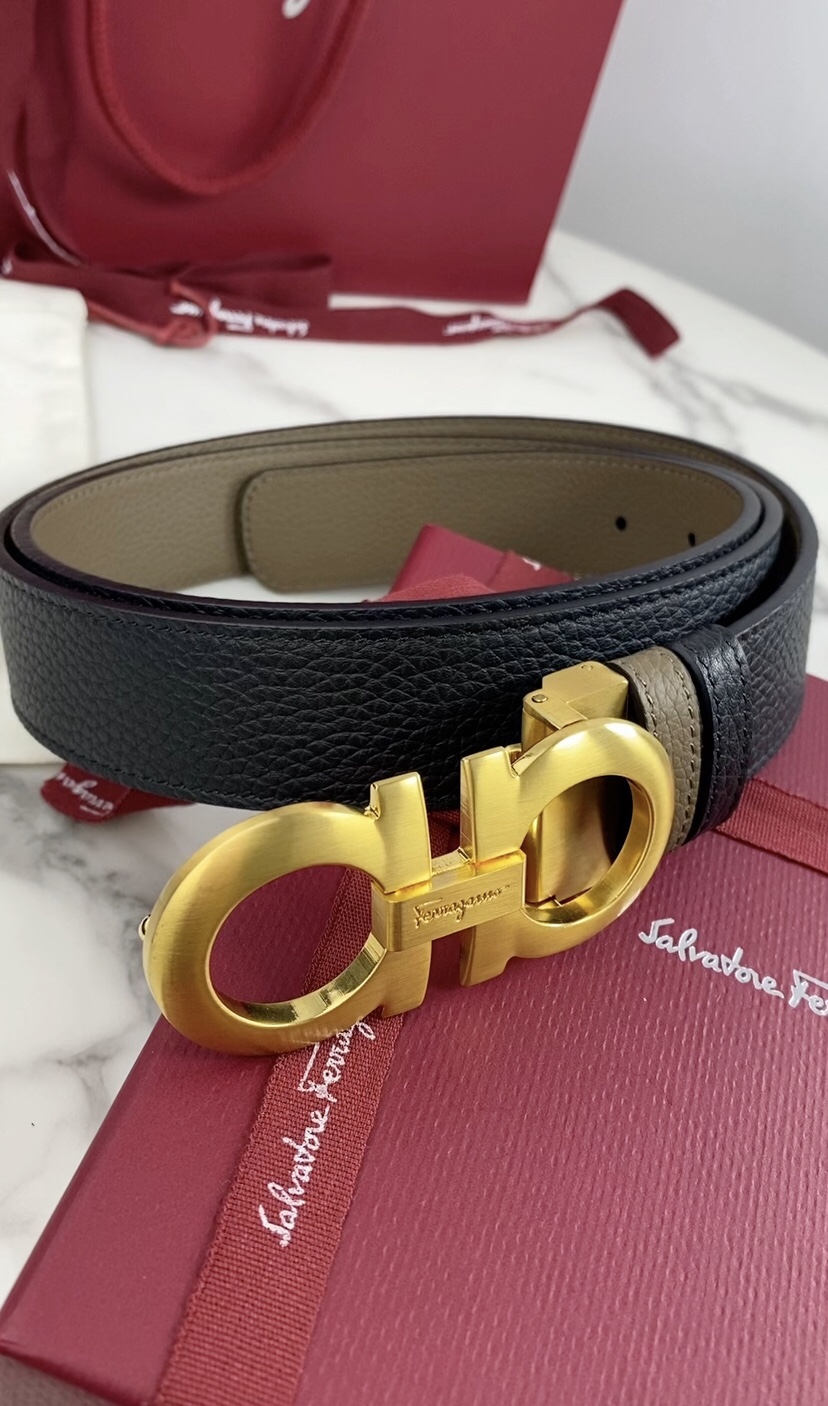 Salvatore Ferragamo Male Basic Belt 35mm-s-m-l