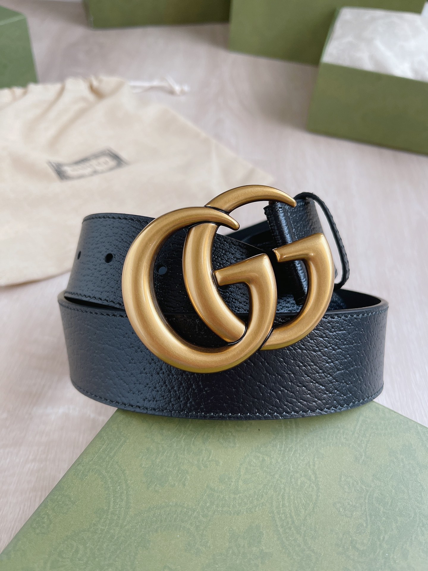 Gucci Male Basic Belt Cow Leather M