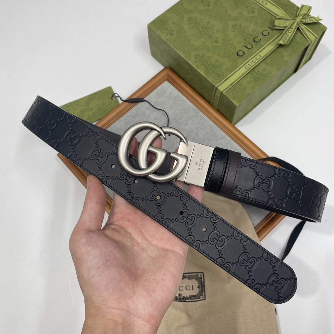Gucci Basic Belt Black S-m