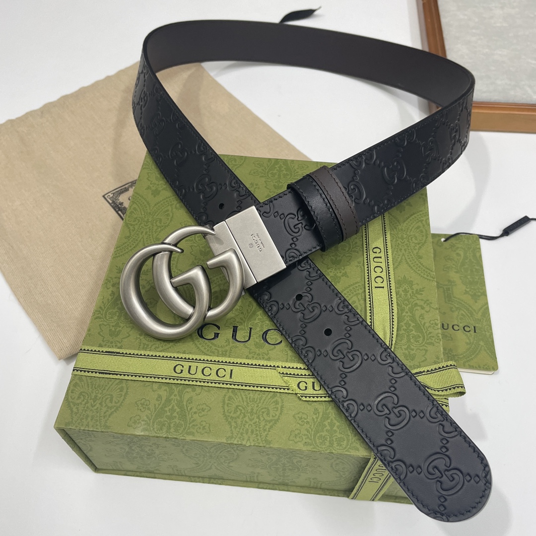 Gucci Basic Belt Black S-m