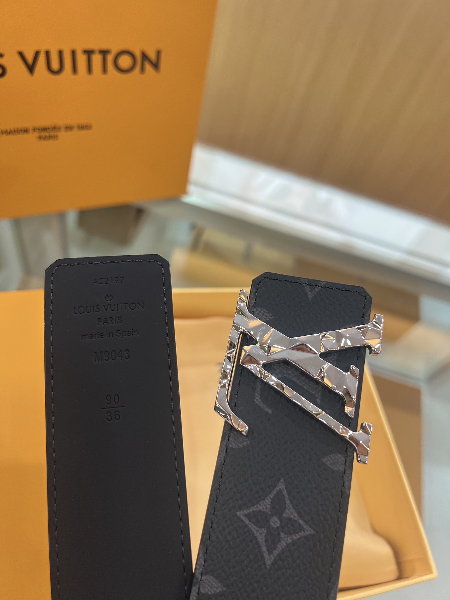 Louis Vuitton Male Basic Belt M-l