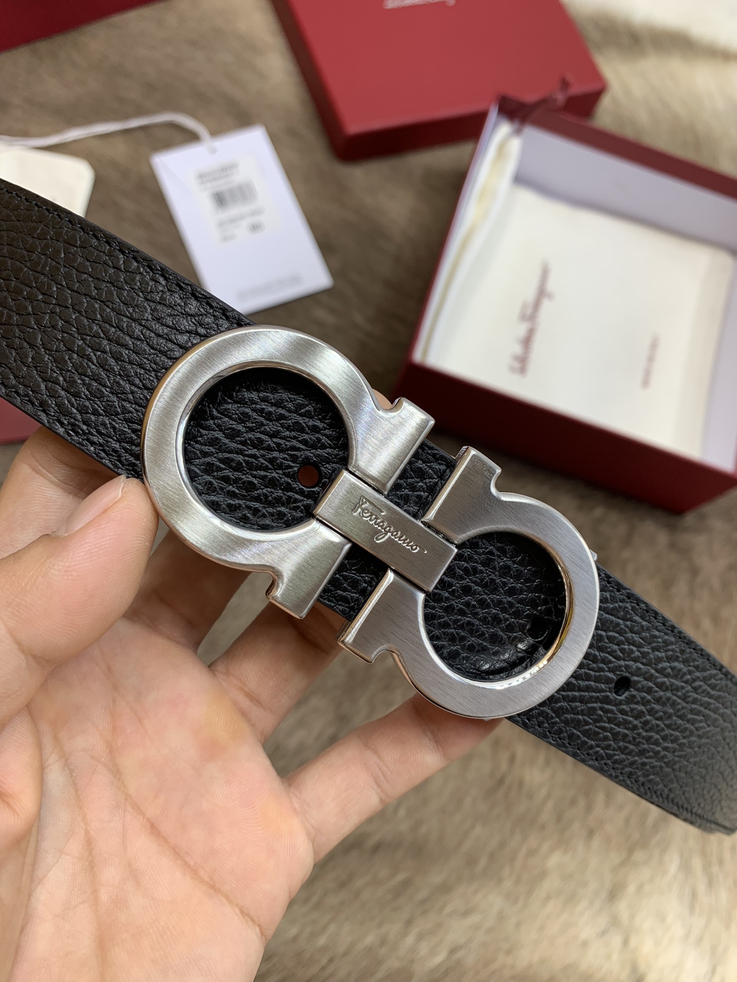 Salvatore Ferragamo Male Basic Belt M