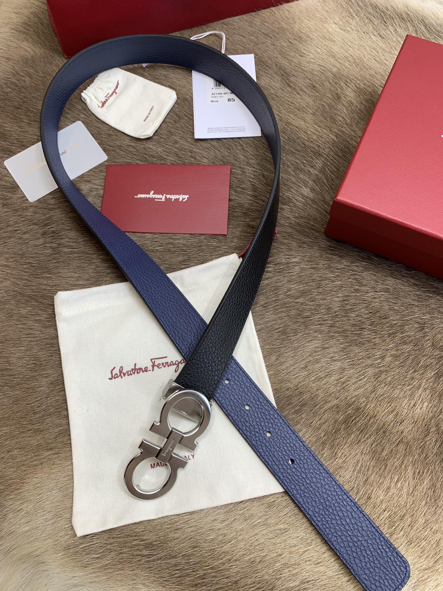 Salvatore Ferragamo Male Basic Belt M