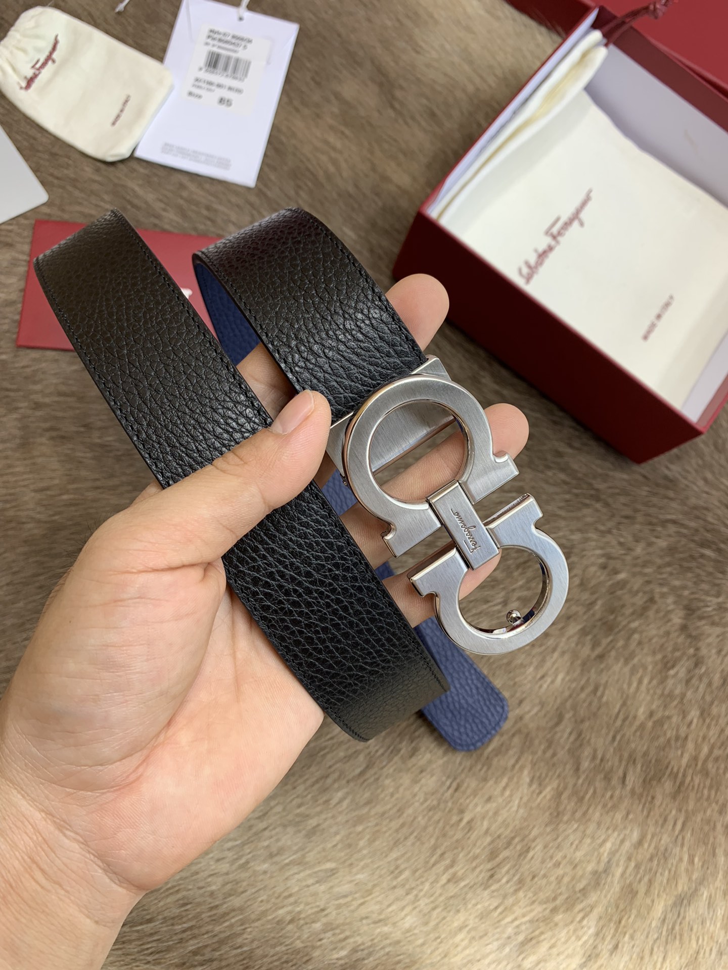 Salvatore Ferragamo Male Basic Belt M