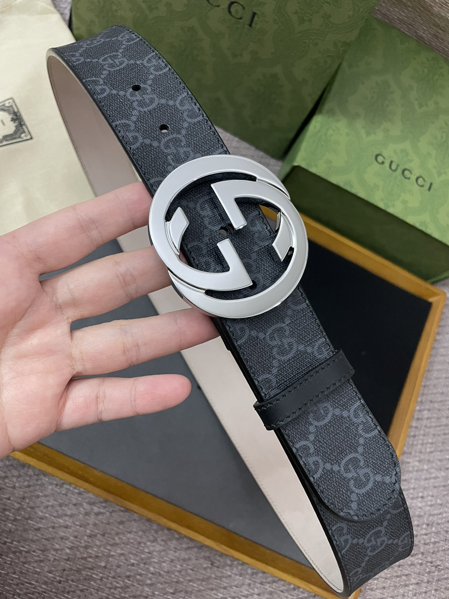 Gucci Basic Belt 38mm