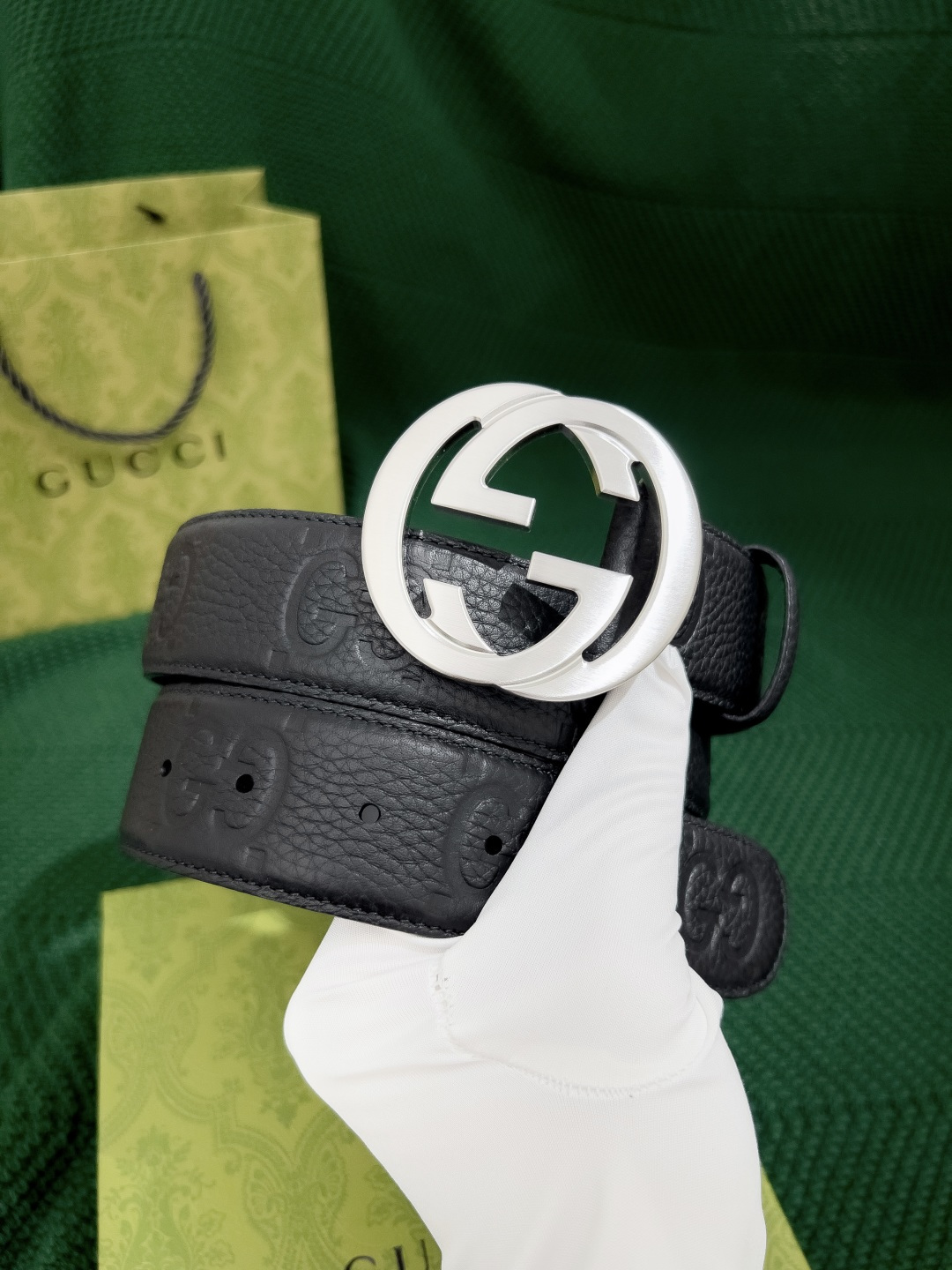 Gucci Basic Belt Black M