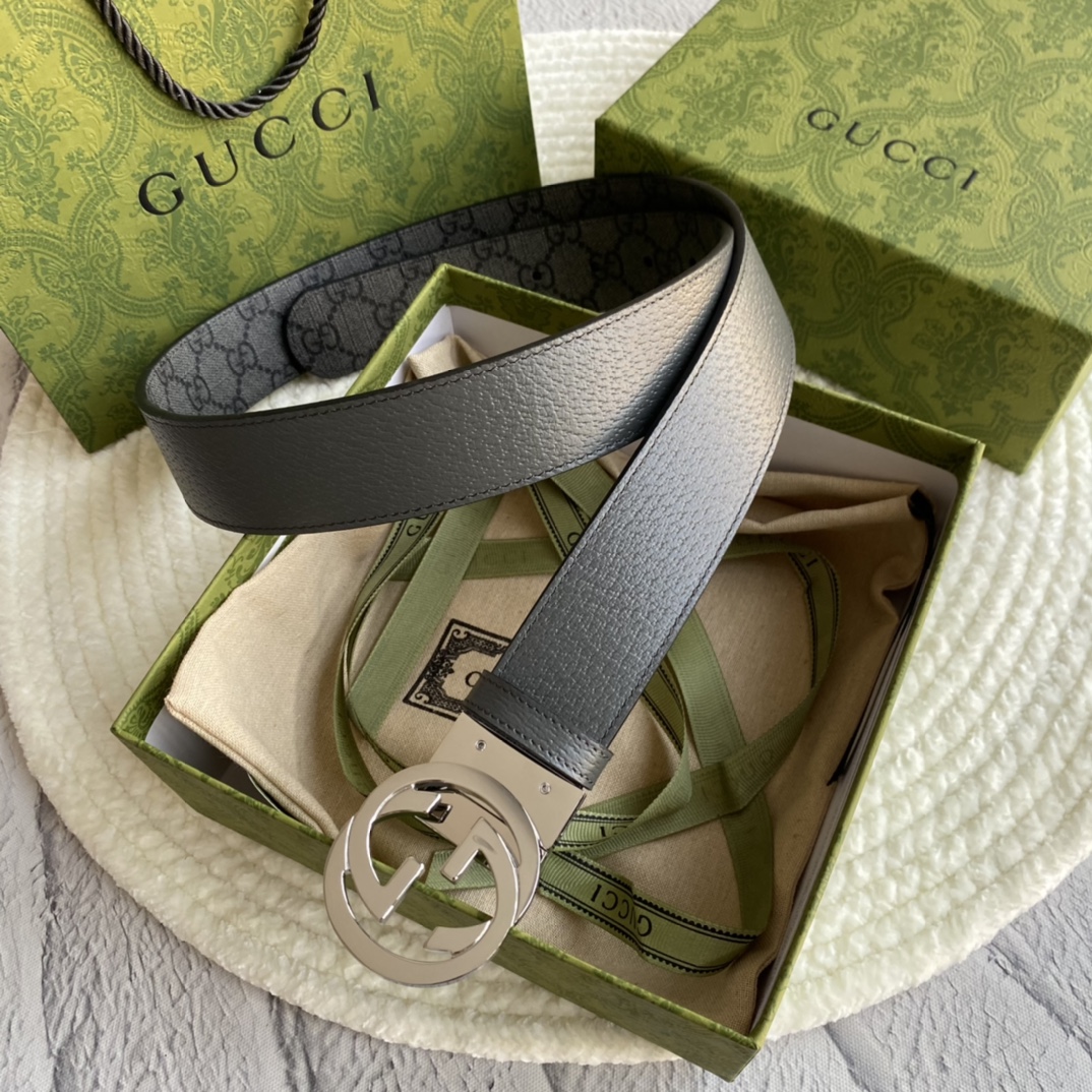 Gucci Basic Belt Cow Leather M