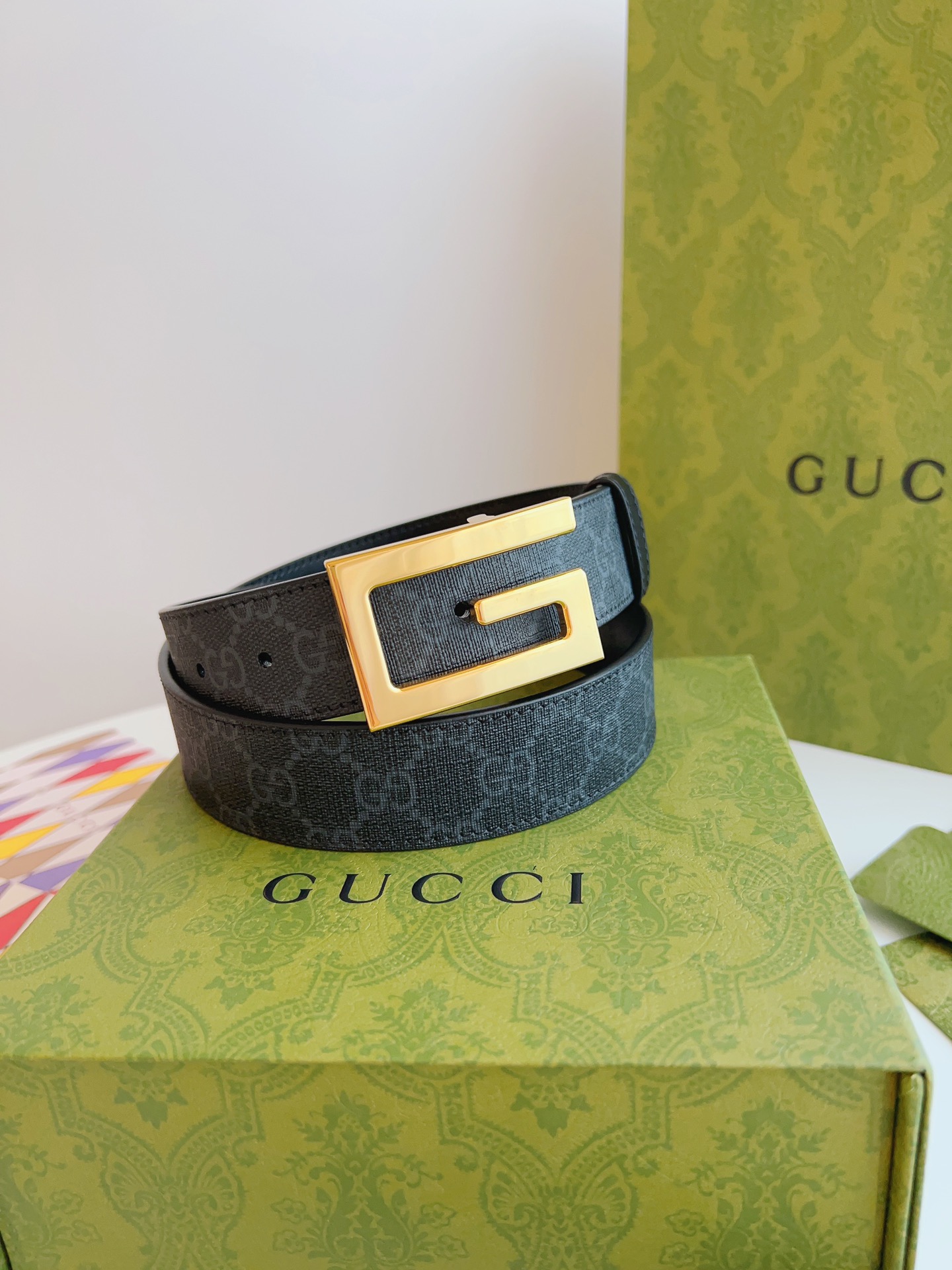 Gucci Male Basic Belt Cow Leather M