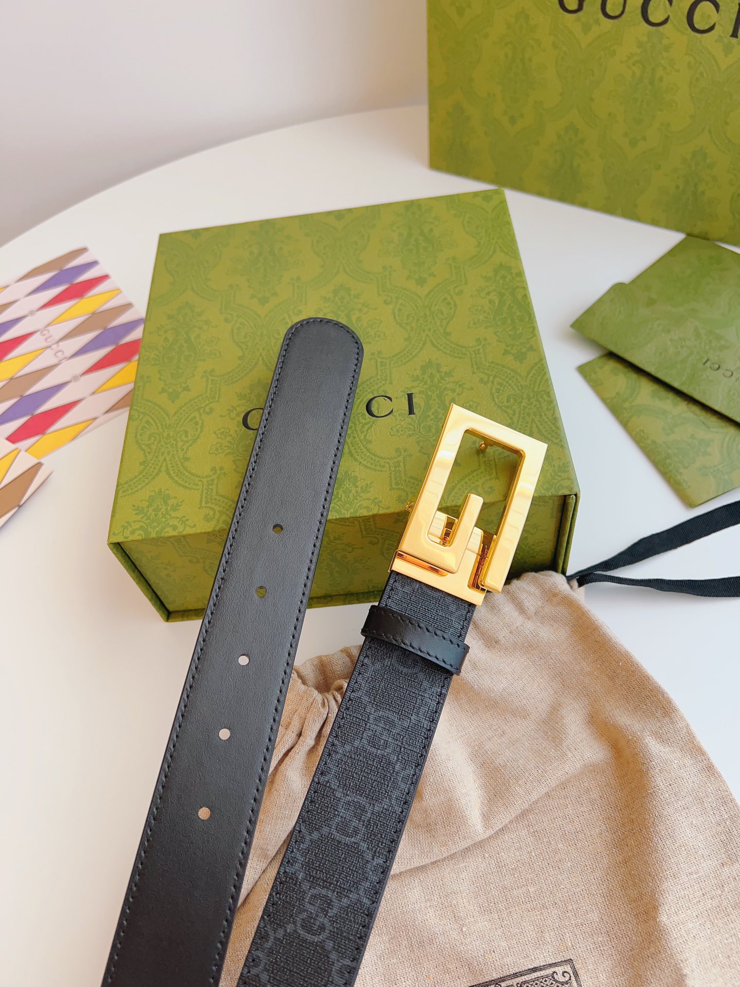 Gucci Male Basic Belt Cow Leather M