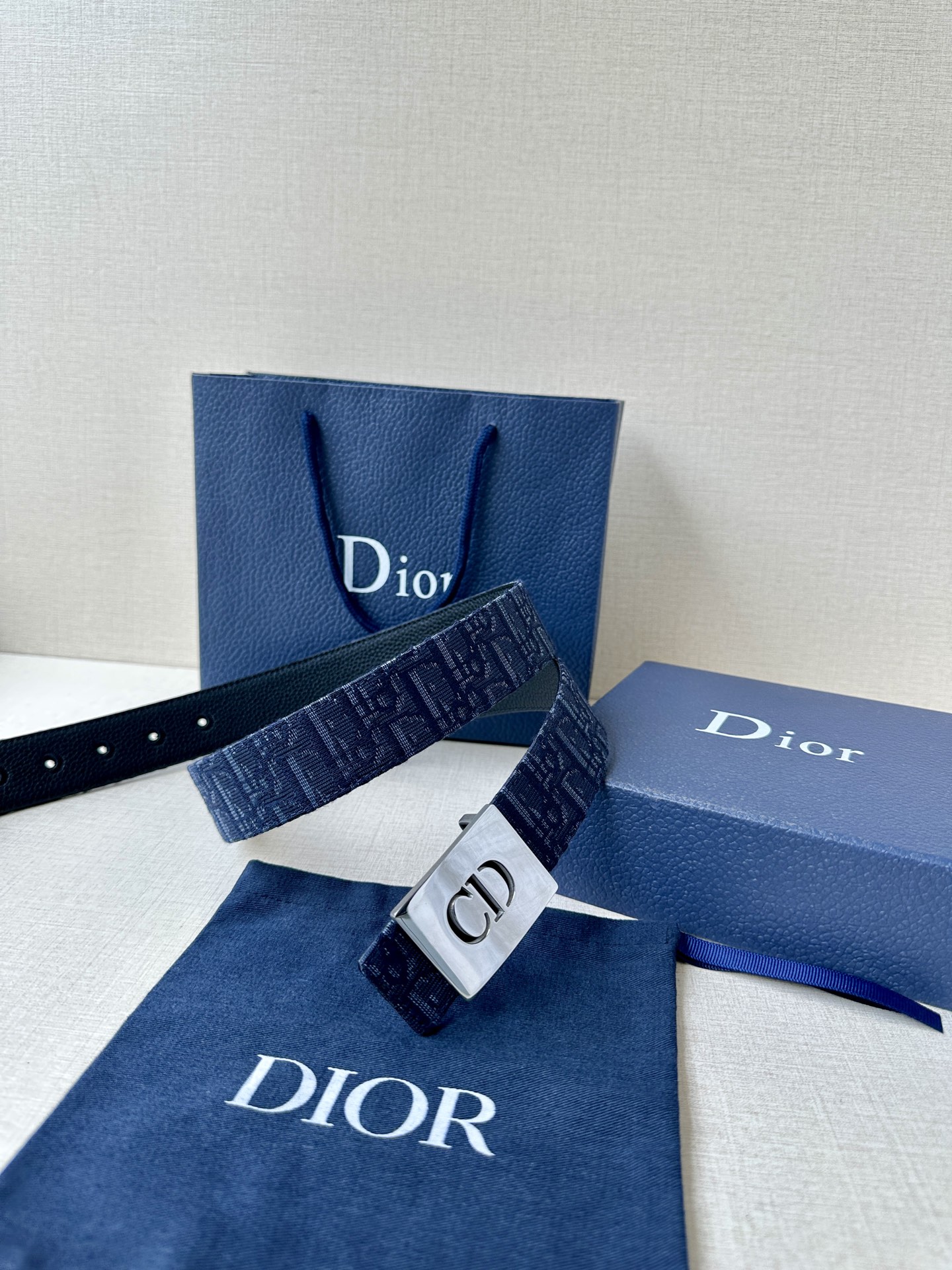 Basic Belt Cow Leather Black M-l