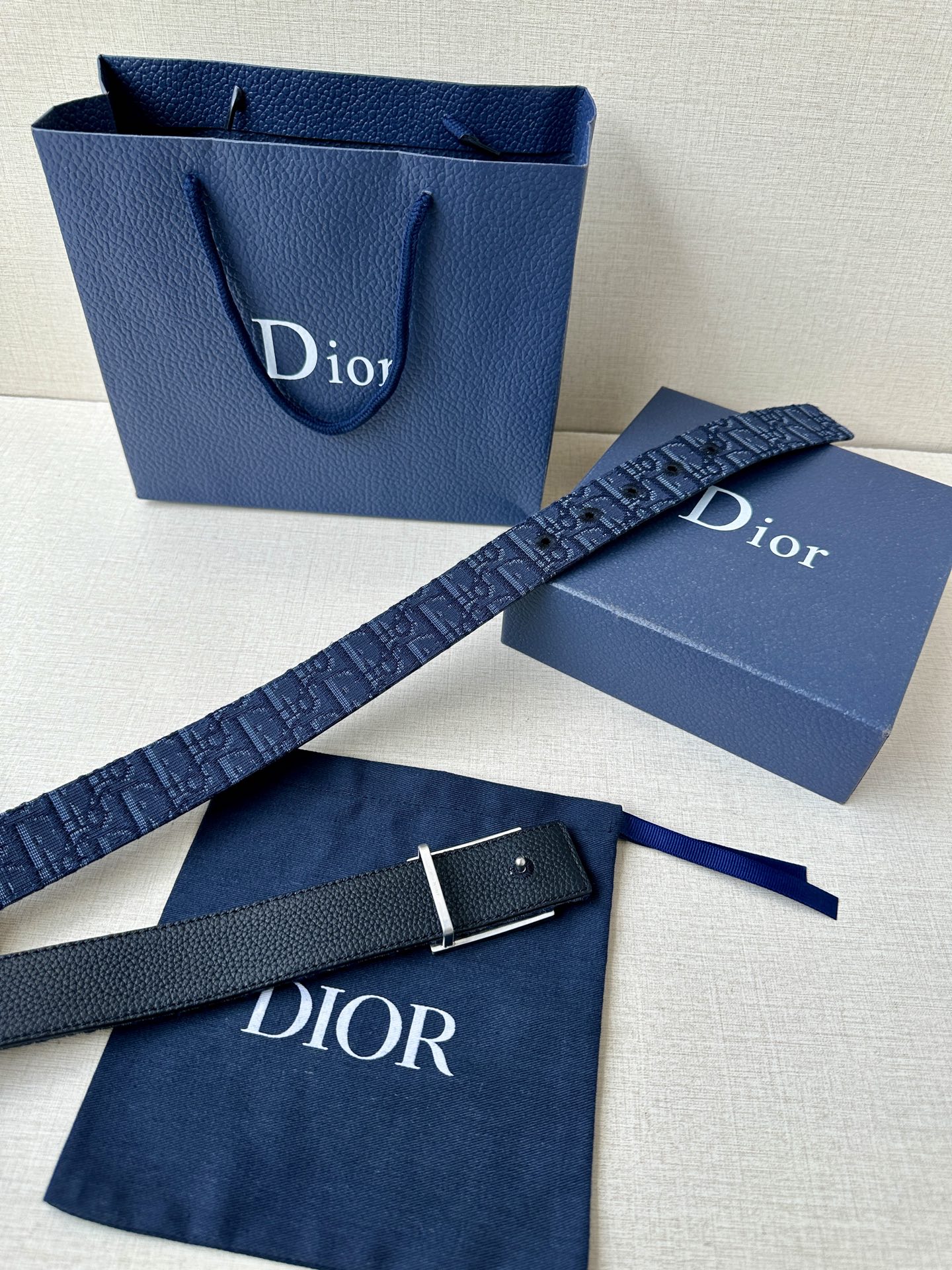 Basic Belt Cow Leather Black M-l