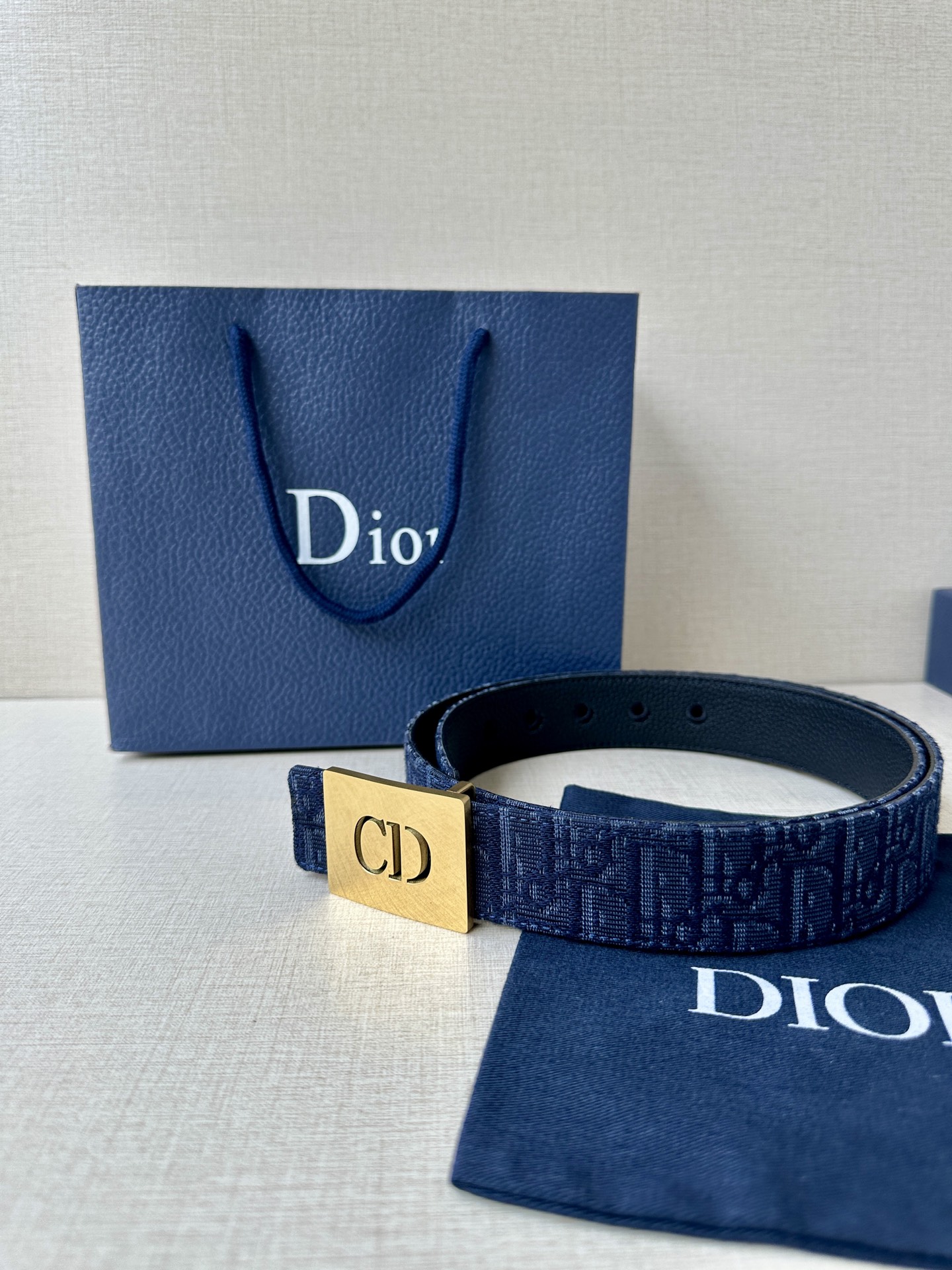 Basic Belt Cow Leather Black M-l