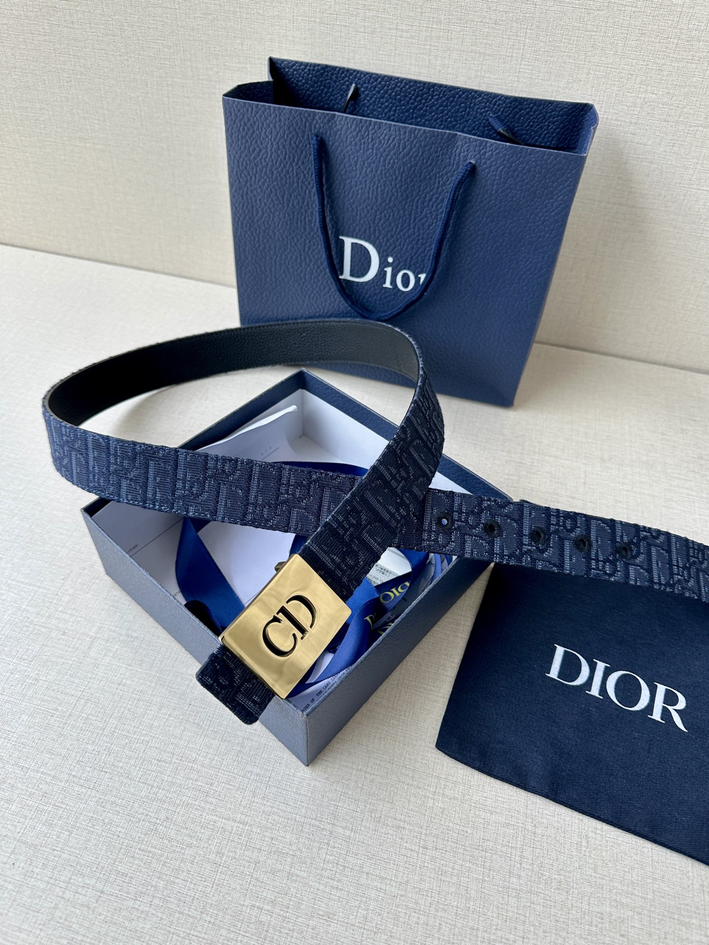 Basic Belt Cow Leather Black M-l