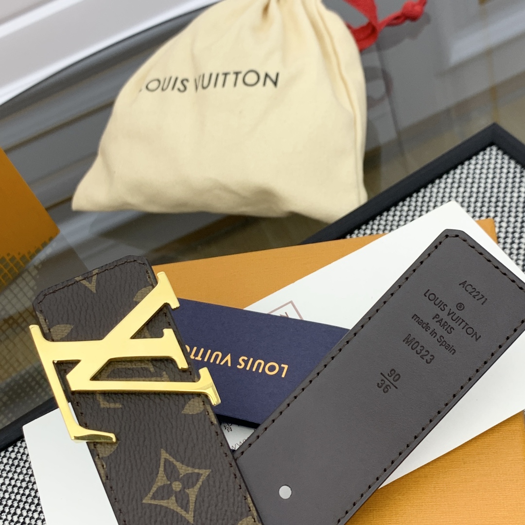 Louis Vuitton Basic Belt Cow Leather M