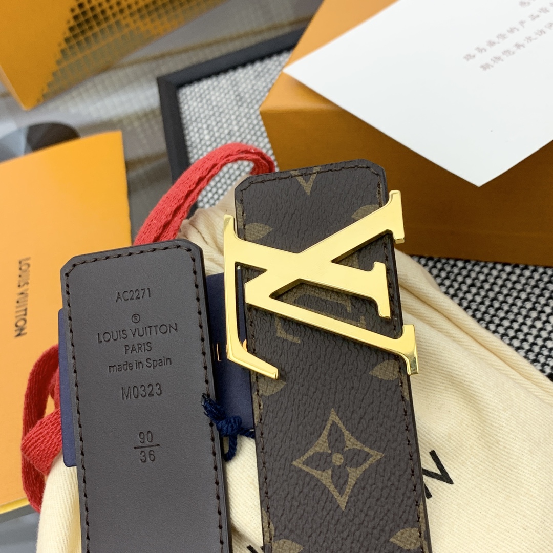 Louis Vuitton Basic Belt Cow Leather M