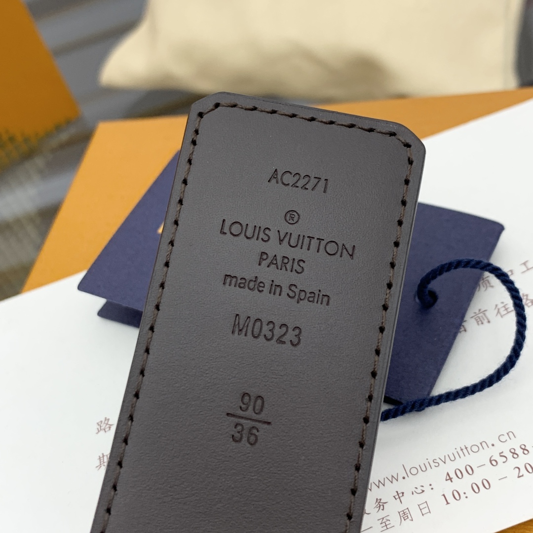 Louis Vuitton Basic Belt Cow Leather M