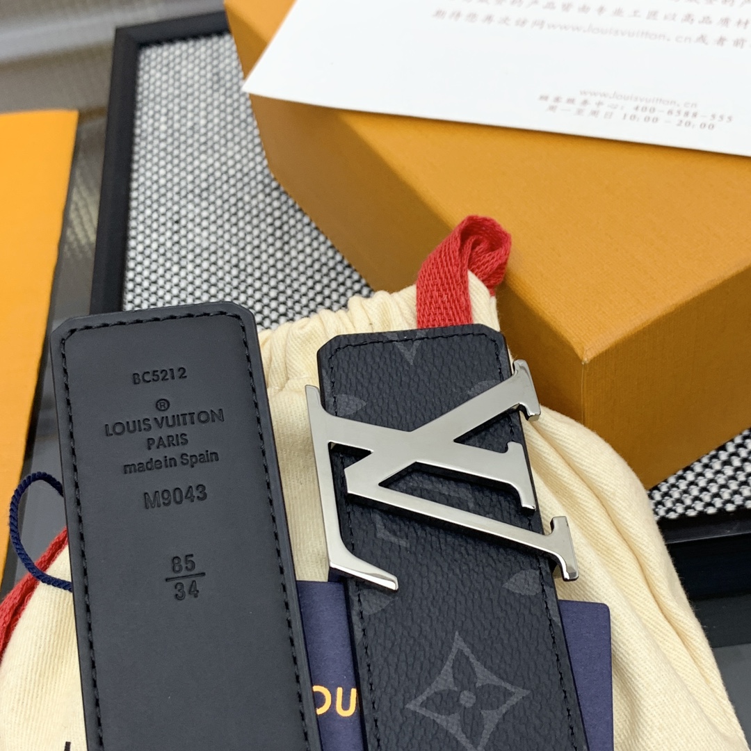 Louis Vuitton Basic Belt Cow Leather M