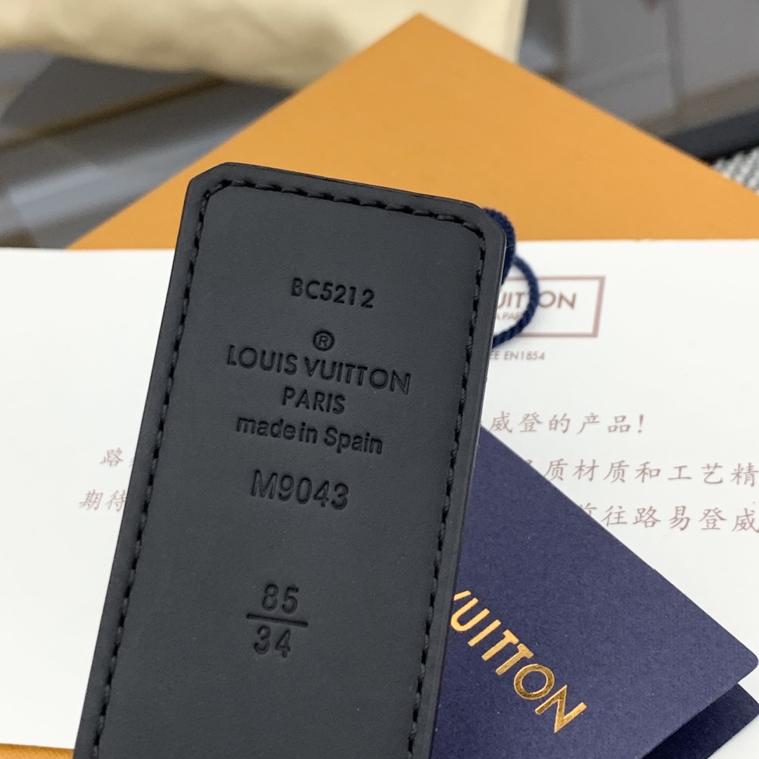 Louis Vuitton Basic Belt Cow Leather M